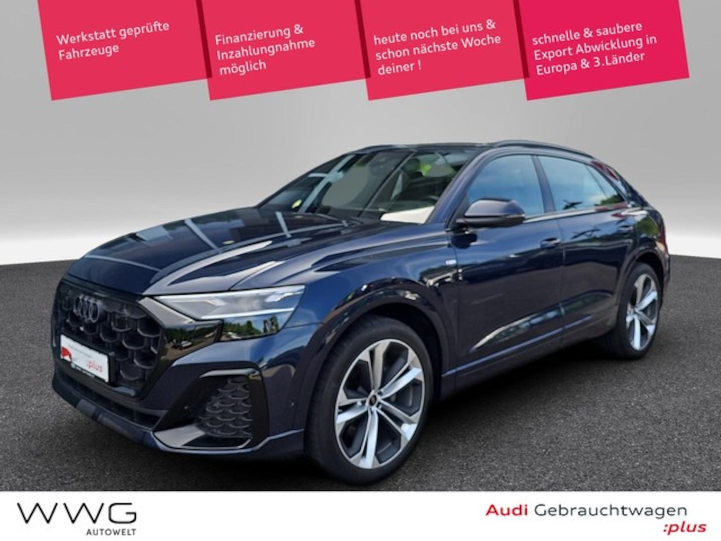 Bild über Audi Q8 SUV 50 TDI quattro tiptronic - für weitere Informationen kontaktieren Sie den Audi Partner