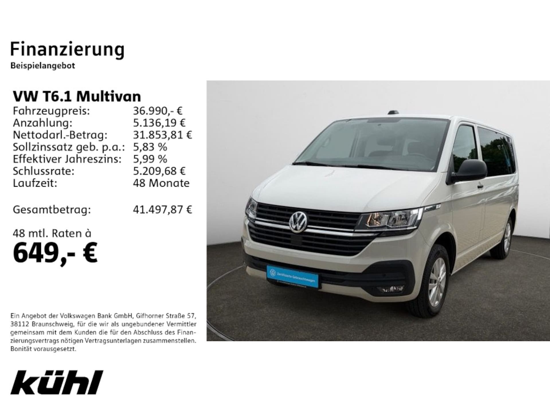 Volkswagen T6.1 Multivan Trendline
