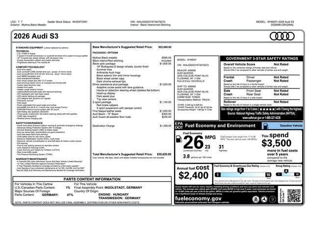 2026 Audi S3 Base - Photo 18