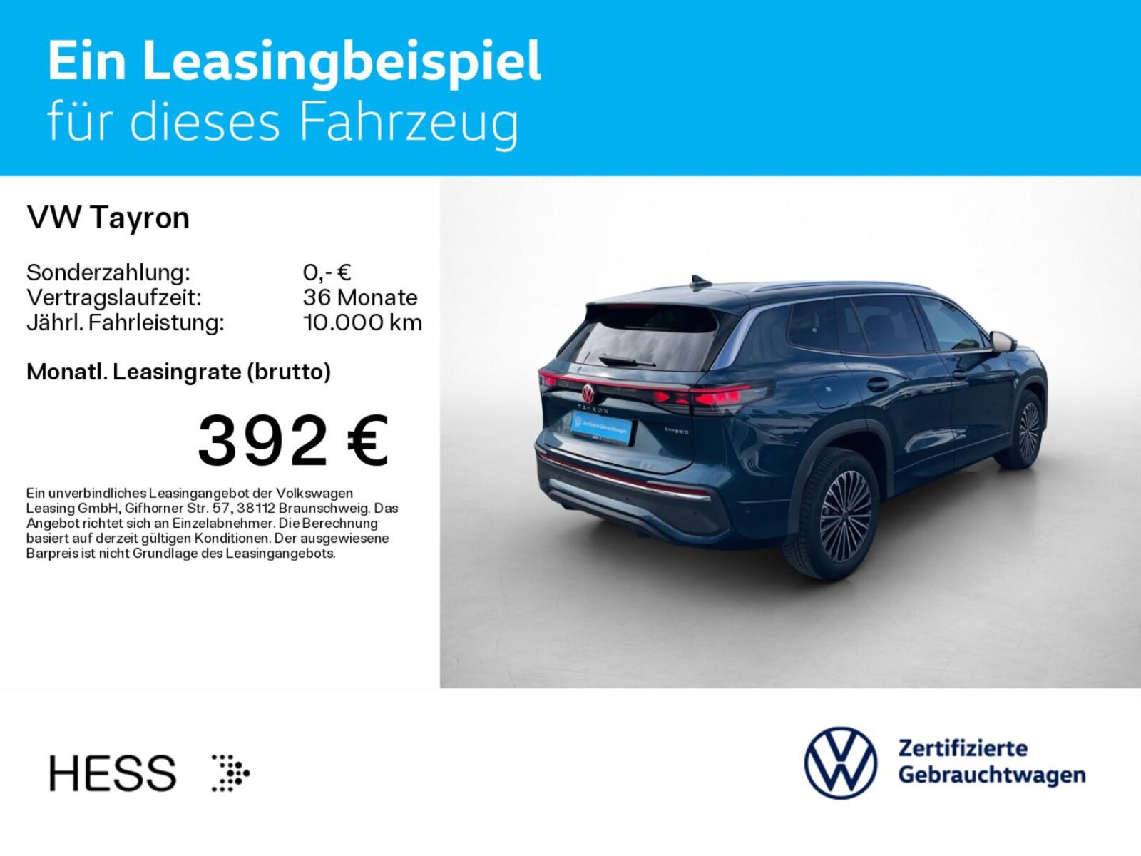 Volkswagen Tayron – Bild 3