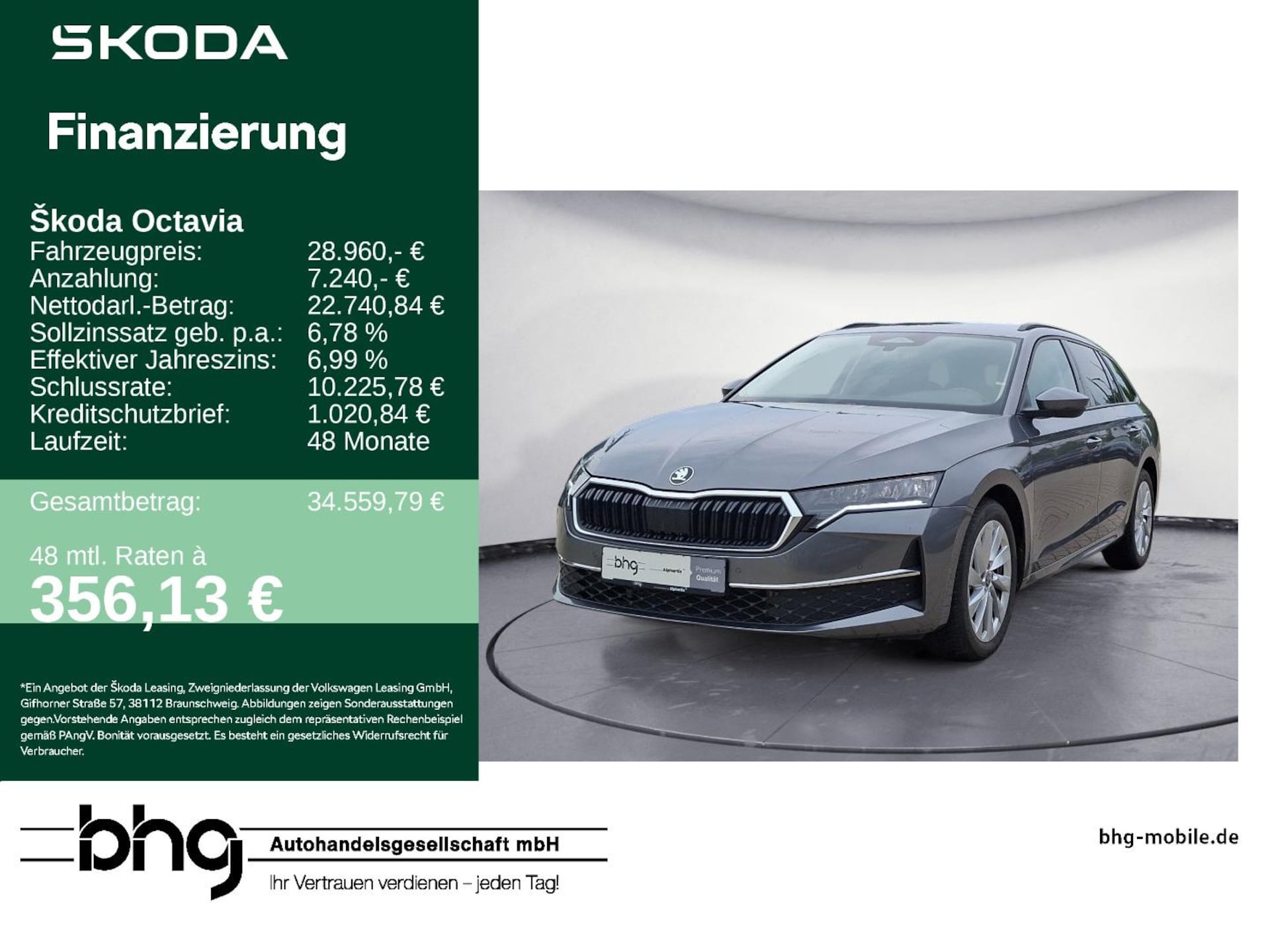 Skoda Octavia Combi Selection