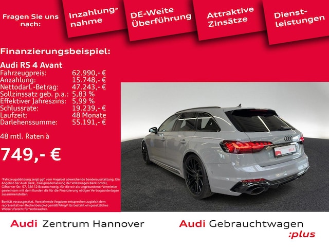 Image about Audi RS 4 Avant TFSI quattro tiptronic
