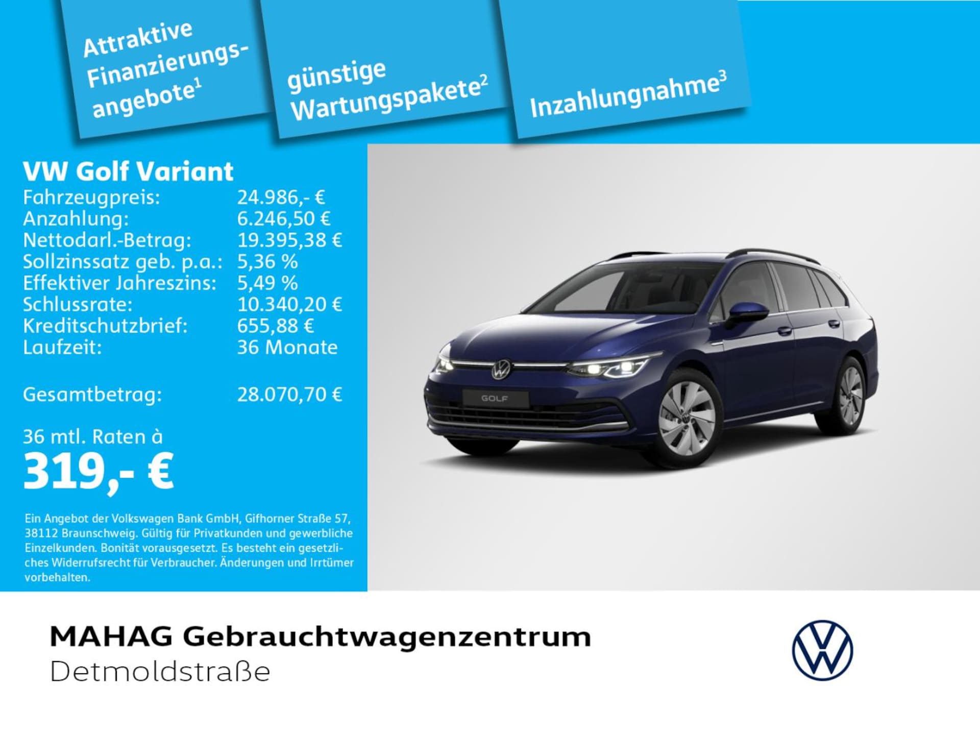 Volkswagen Golf Variant Style