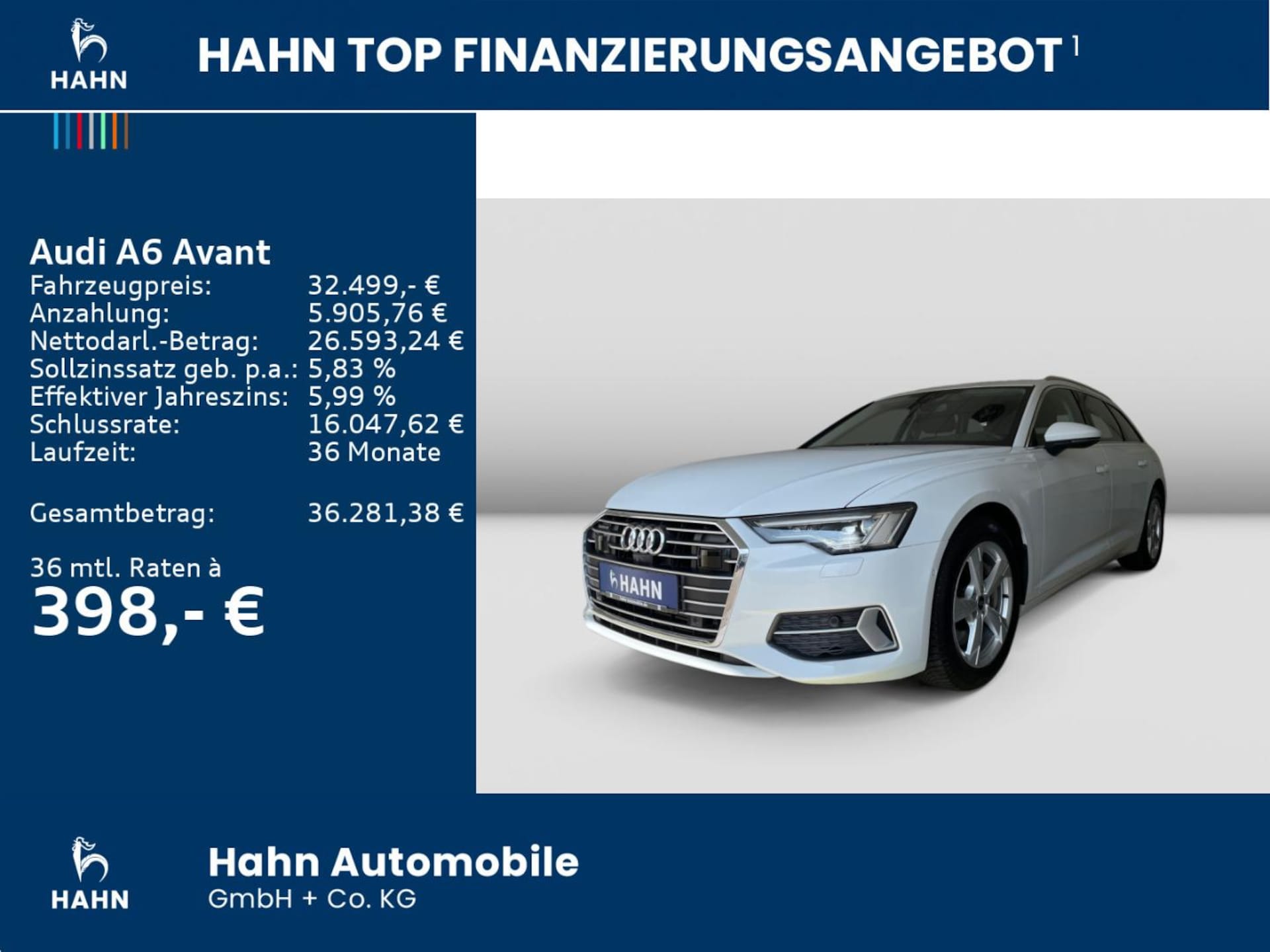 Audi A6 Avant TFSI e Sport