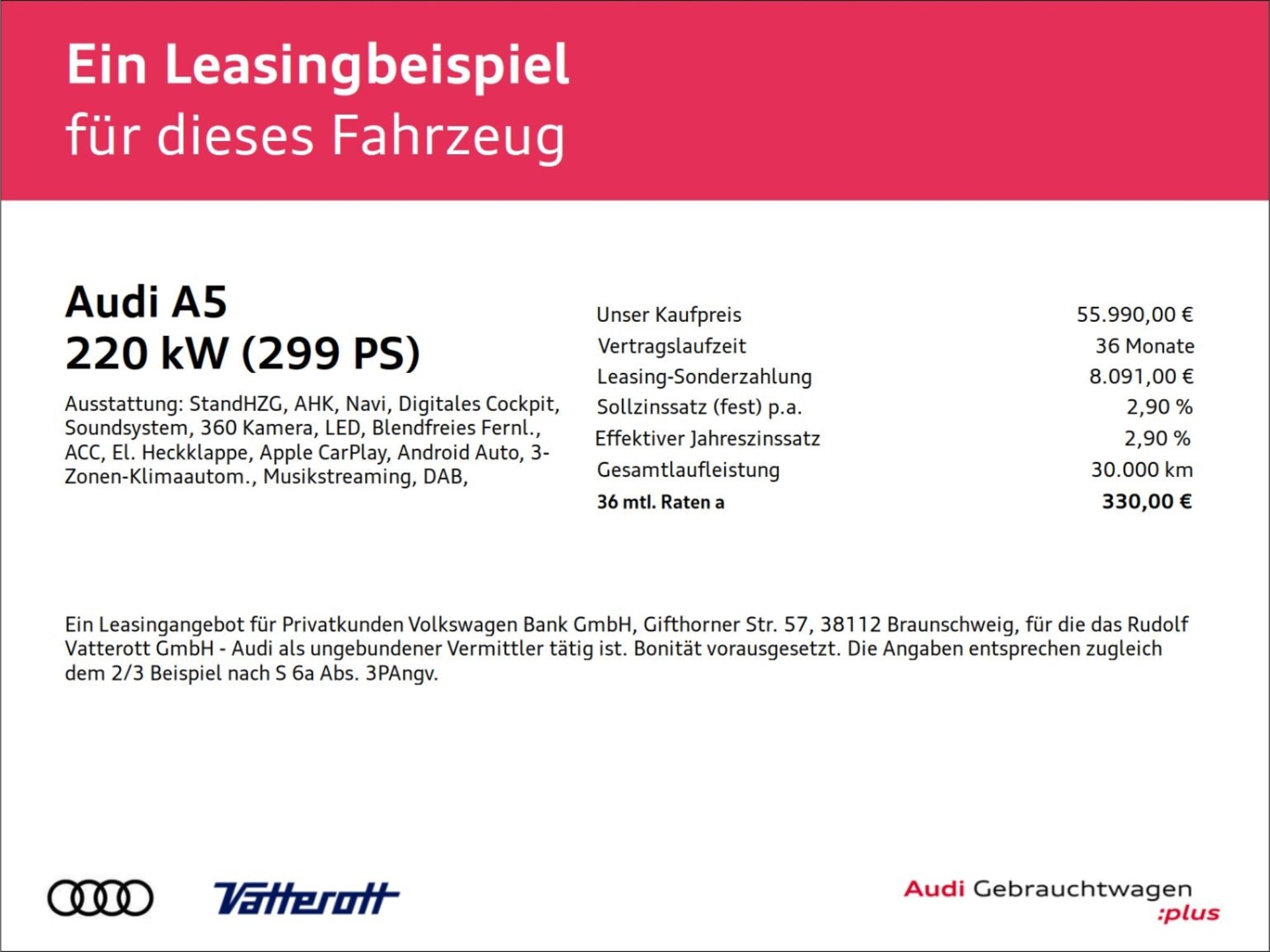 Audi A5 Avant e-hybrid