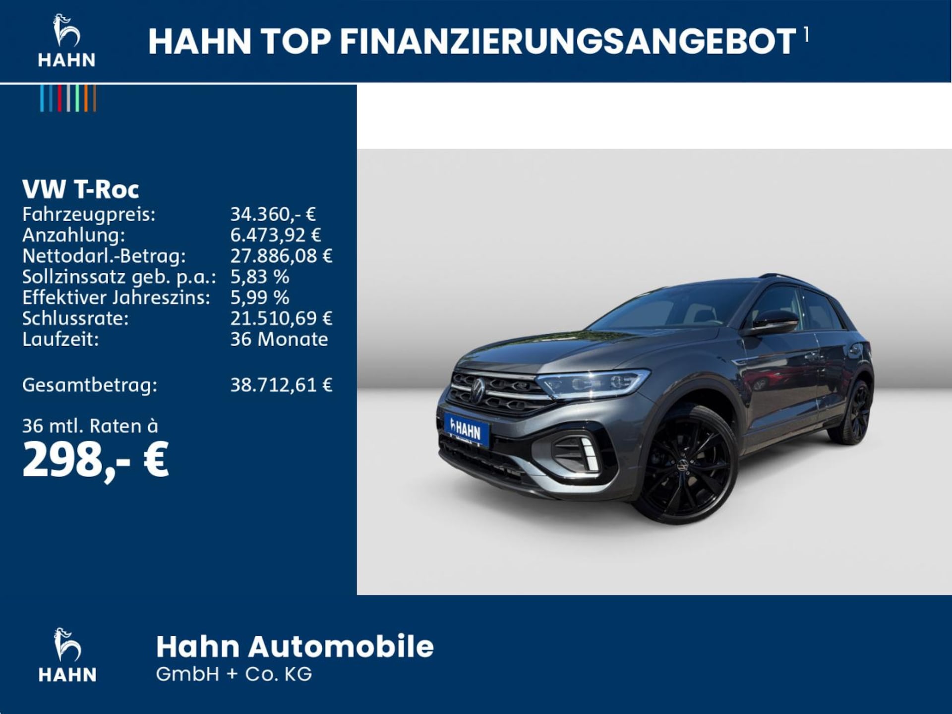 Volkswagen T-Roc R-Line