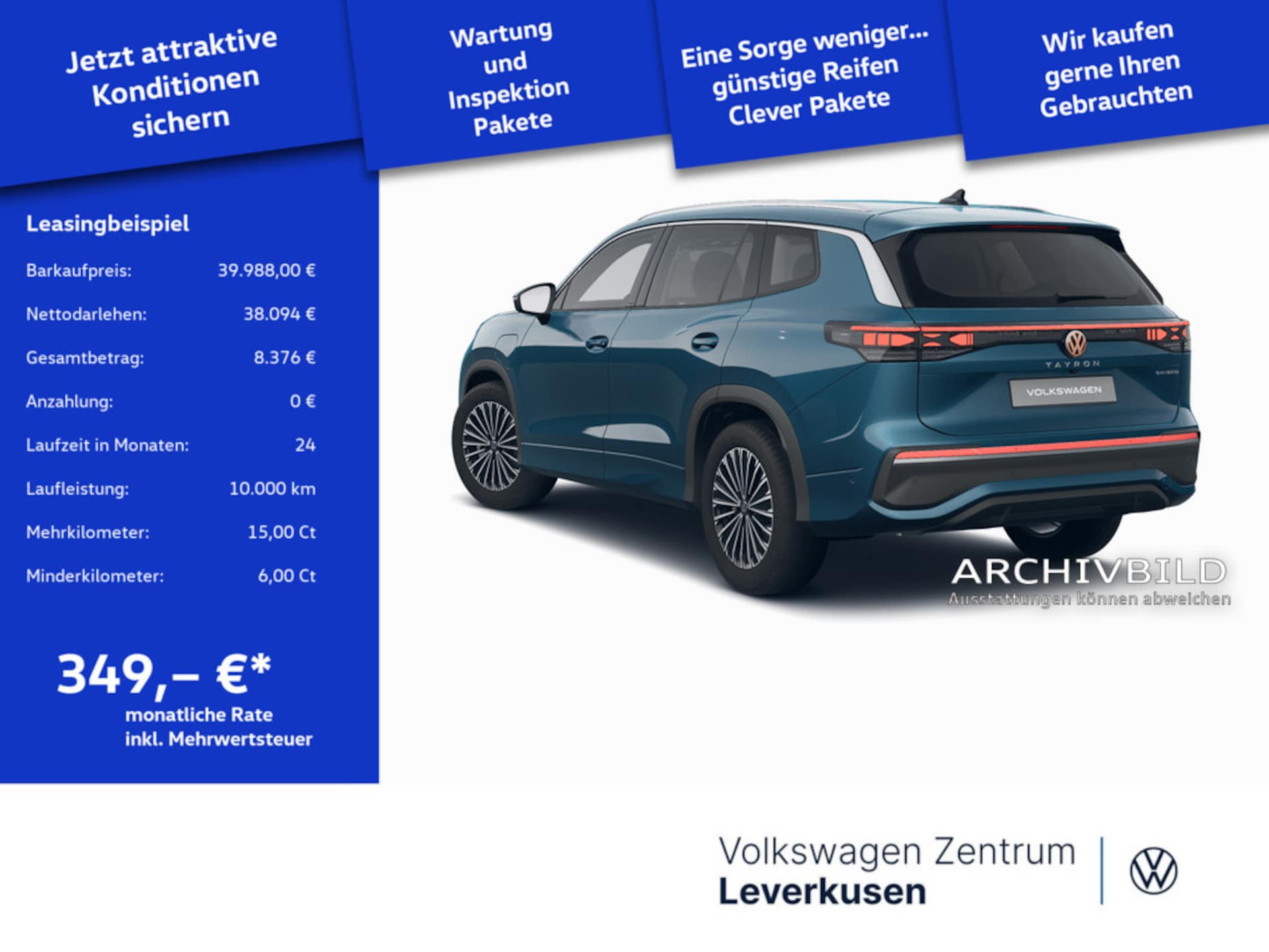 Volkswagen Tayron Elegance