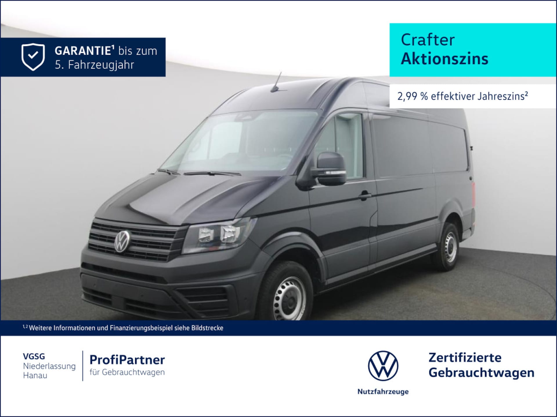 Volkswagen Crafter Kasten mittlerer Radstand
