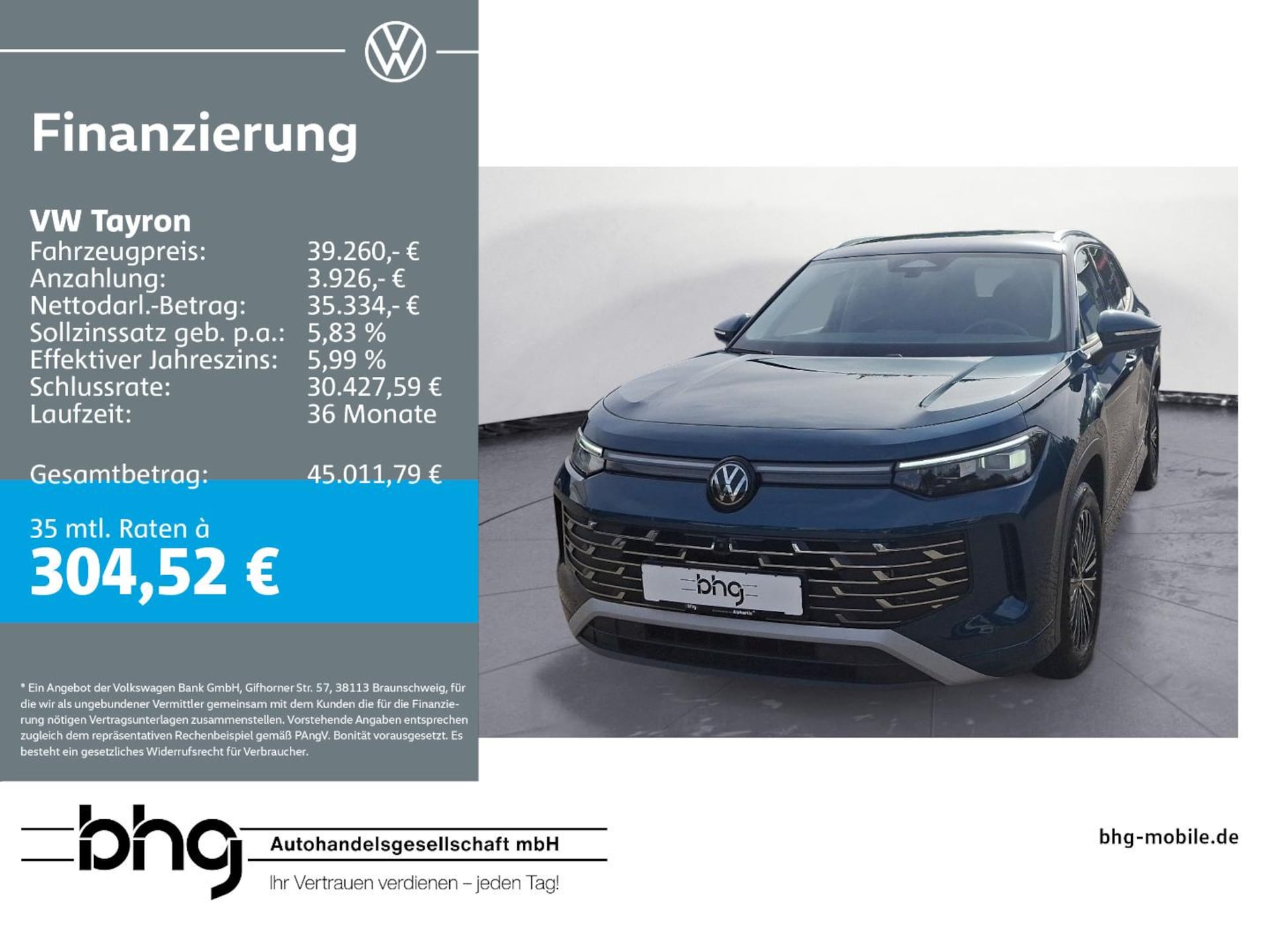 Volkswagen Tayron