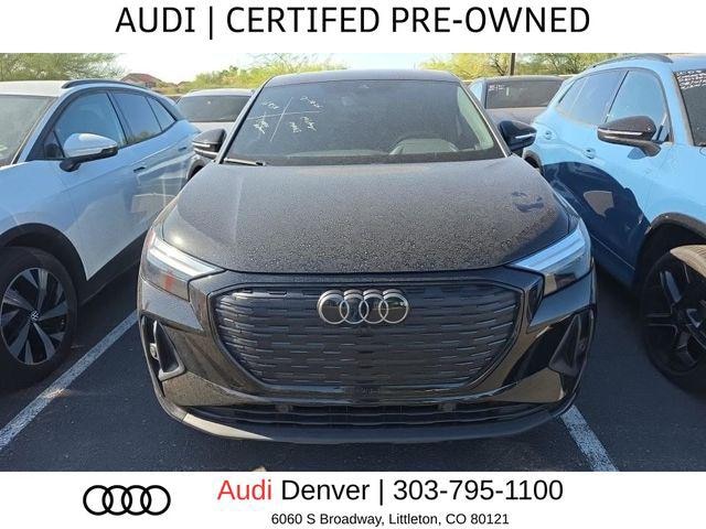Certified 2024 Audi Q4 Sportback e-tron Premium Plus with VIN WA132BFZ9RP029455 for sale in Littleton, CO