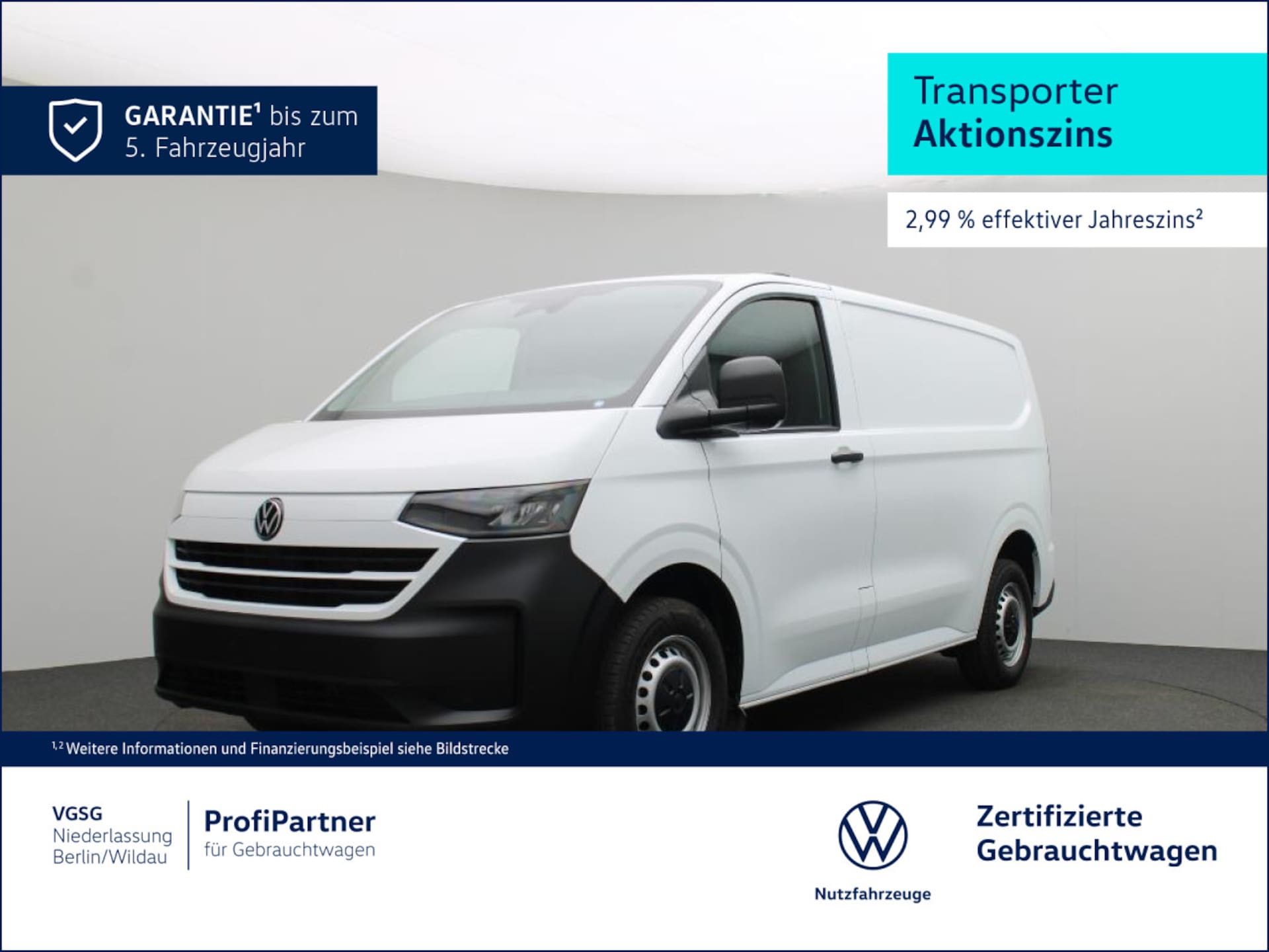 Volkswagen Transporter Kasten kurzer Radstand