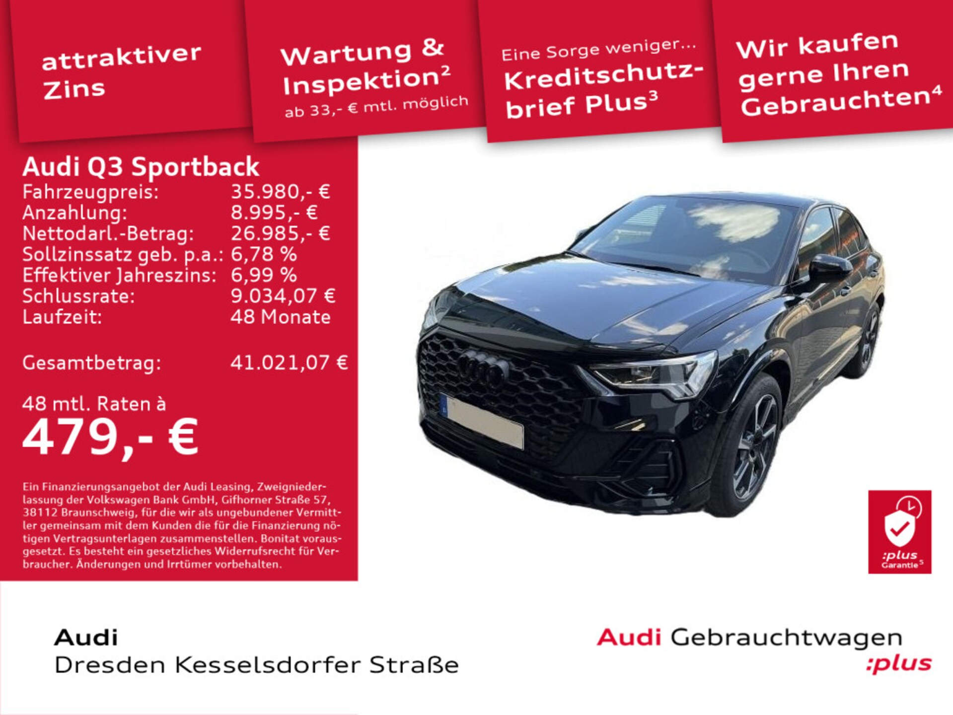 Audi Q3 Sportback S line