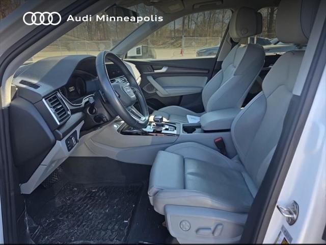 Used 2023 Audi Q5 Premium Plus with VIN WA1E2BFY7P2128673 for sale in Minneapolis, Minnesota