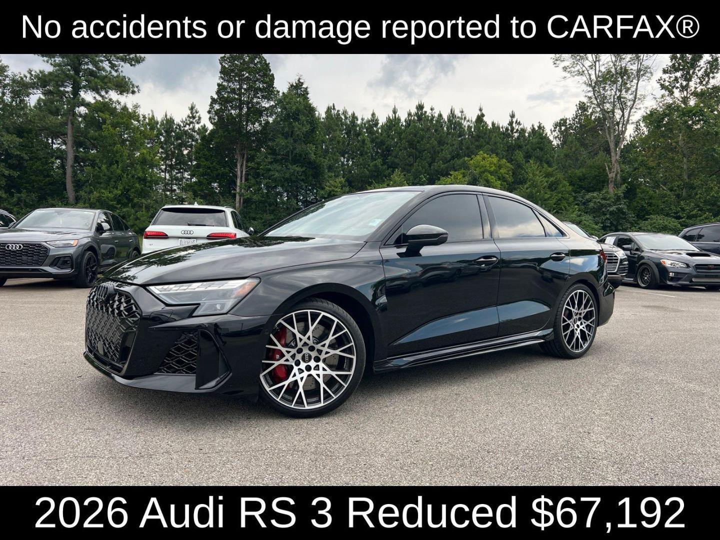 2026 Audi RS3 Sedan