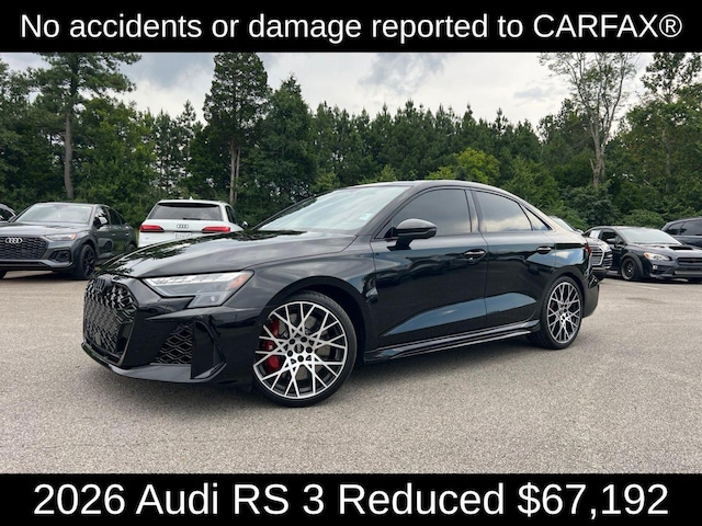 2026 Audi RS3 Sedan