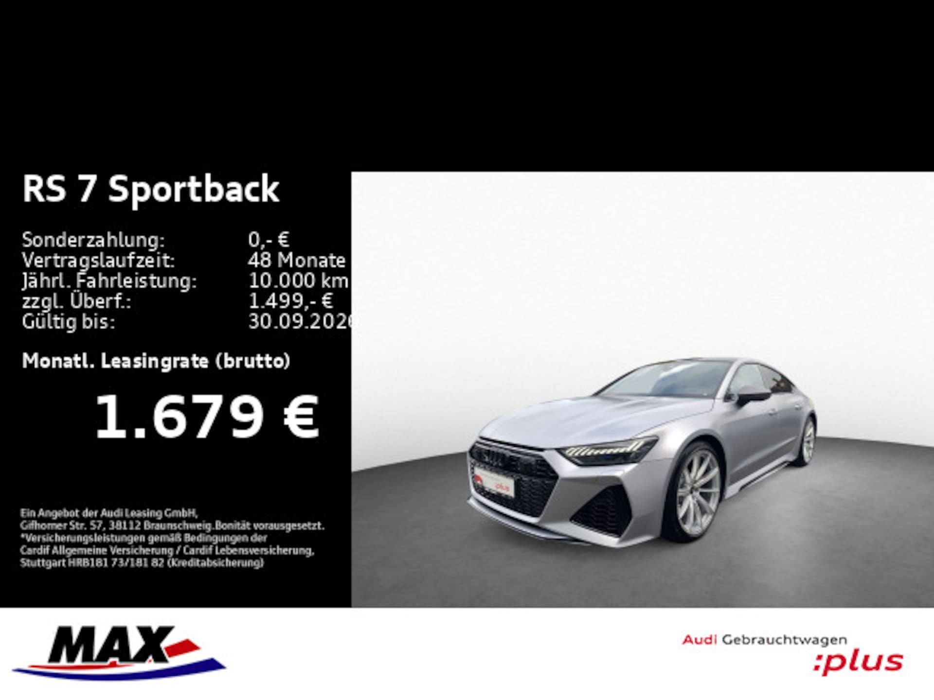 Audi RS 7 Sportback performance