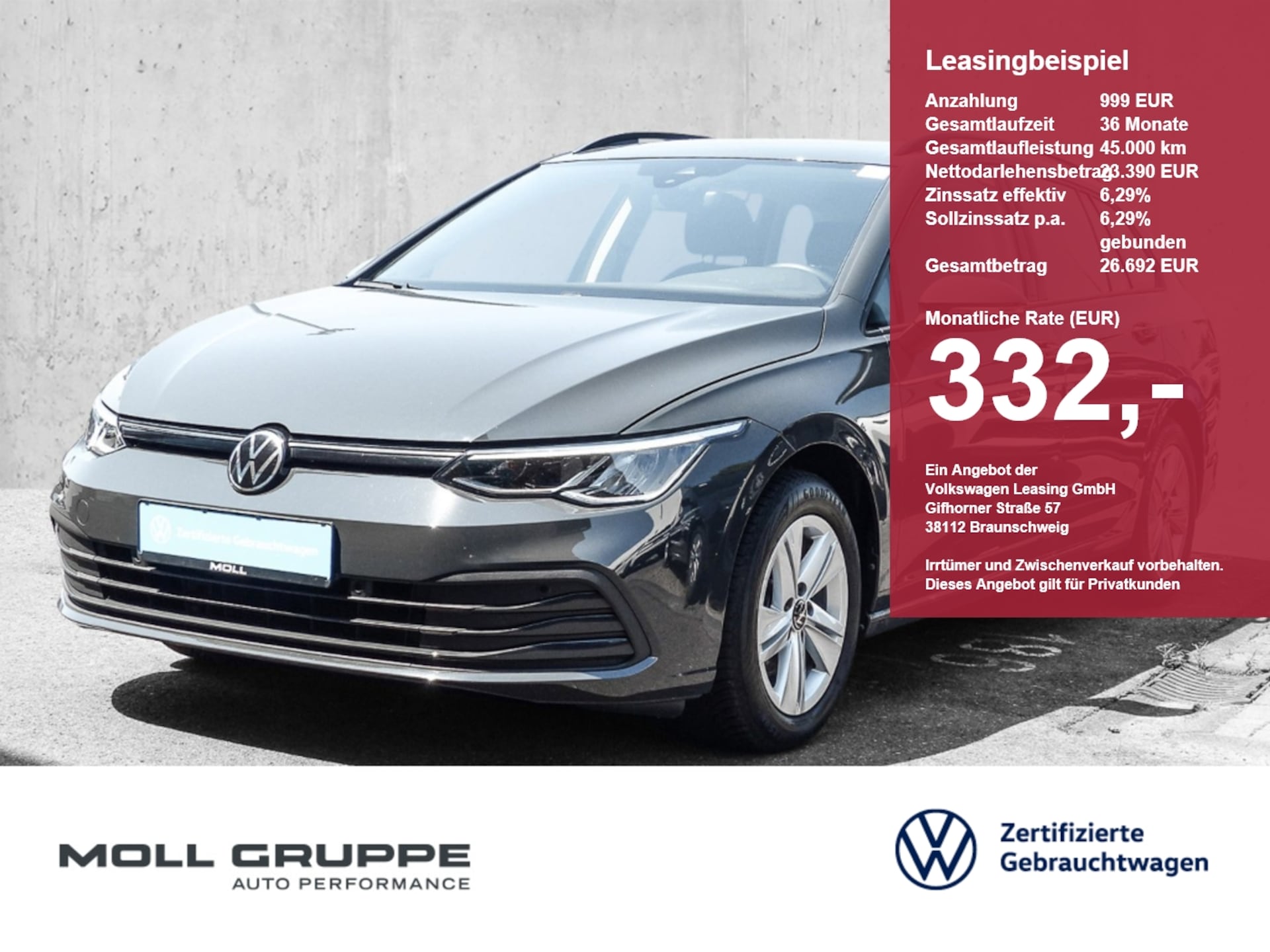 Volkswagen Golf Variant Life