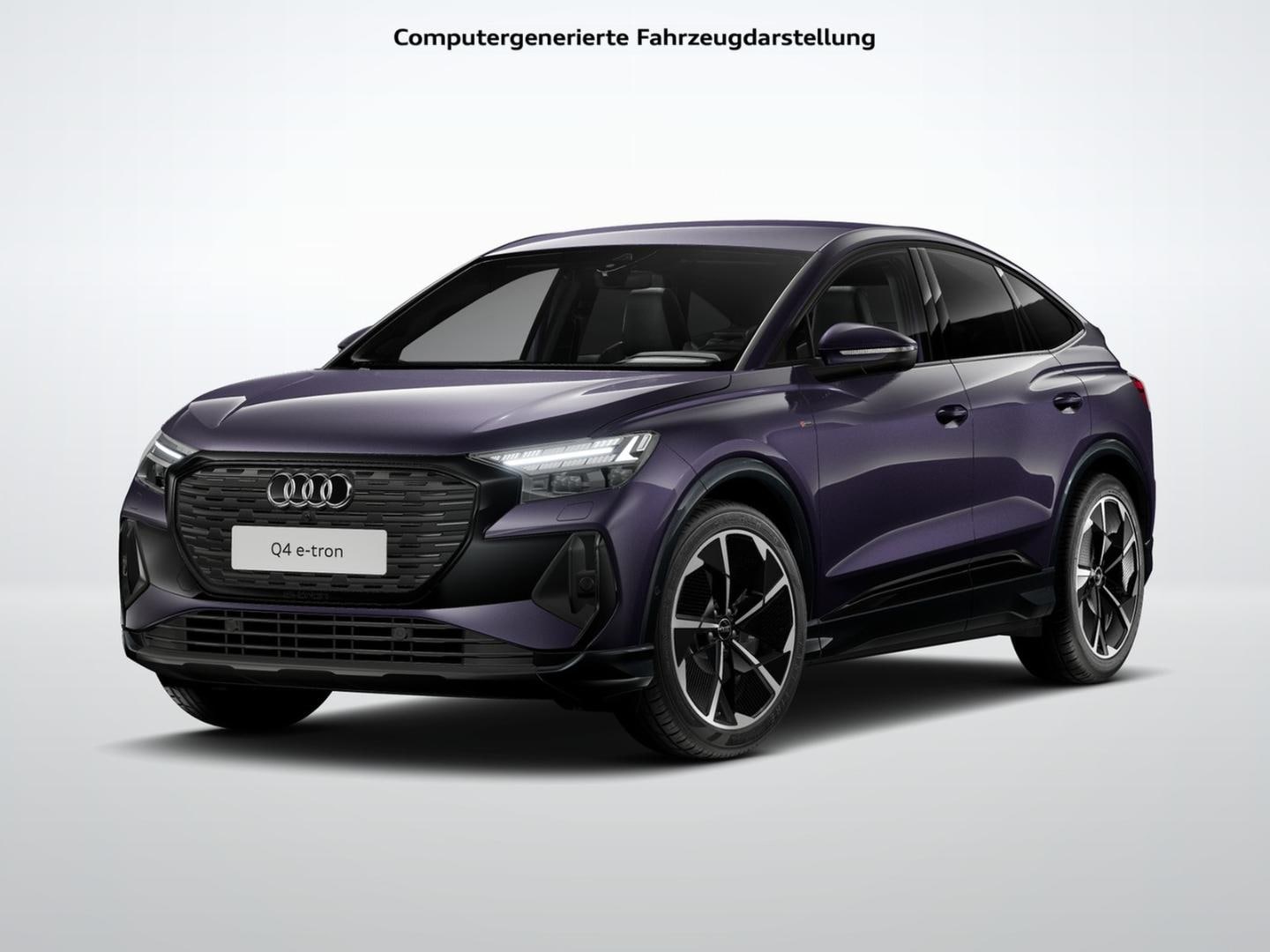 Bild über Audi Q4 Sportback e-tron 40 e-tron - für weitere Informationen kontaktieren Sie den Audi Partner