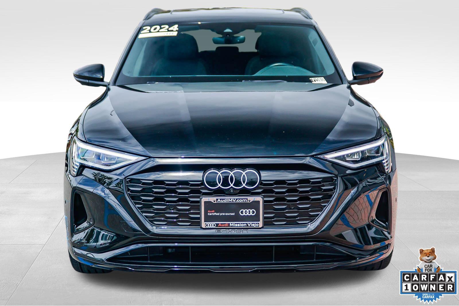 Certified 2024 Audi Q8 e-tron Premium Plus with VIN WA15AAGE2RB029683 for sale in Mission Viejo, CA