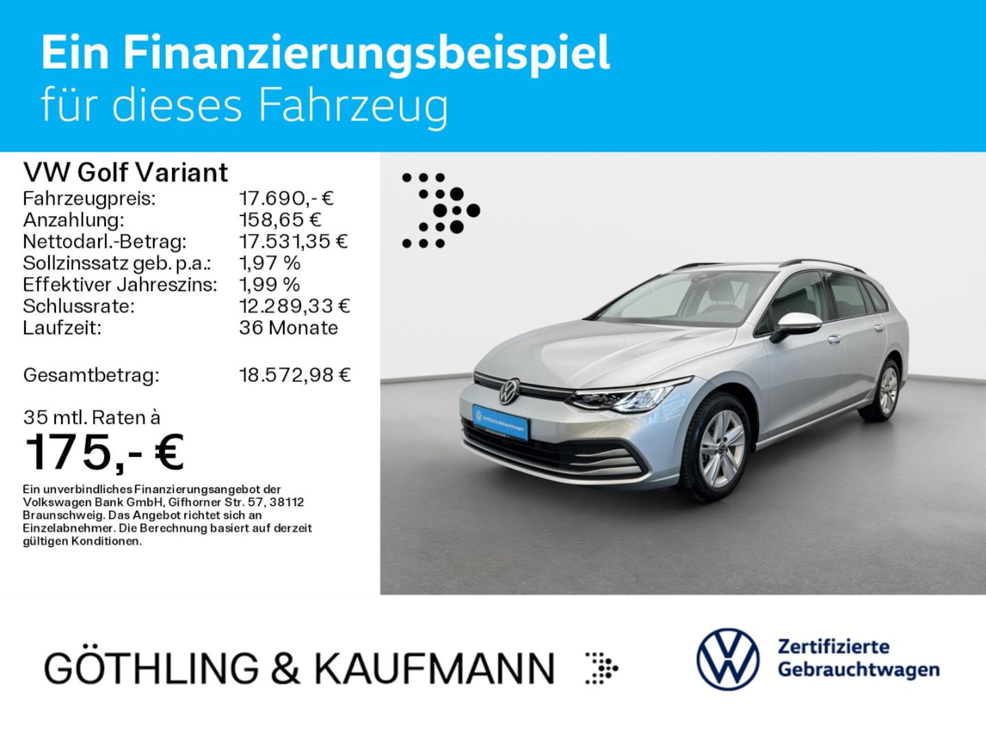 Volkswagen Golf Variant Life