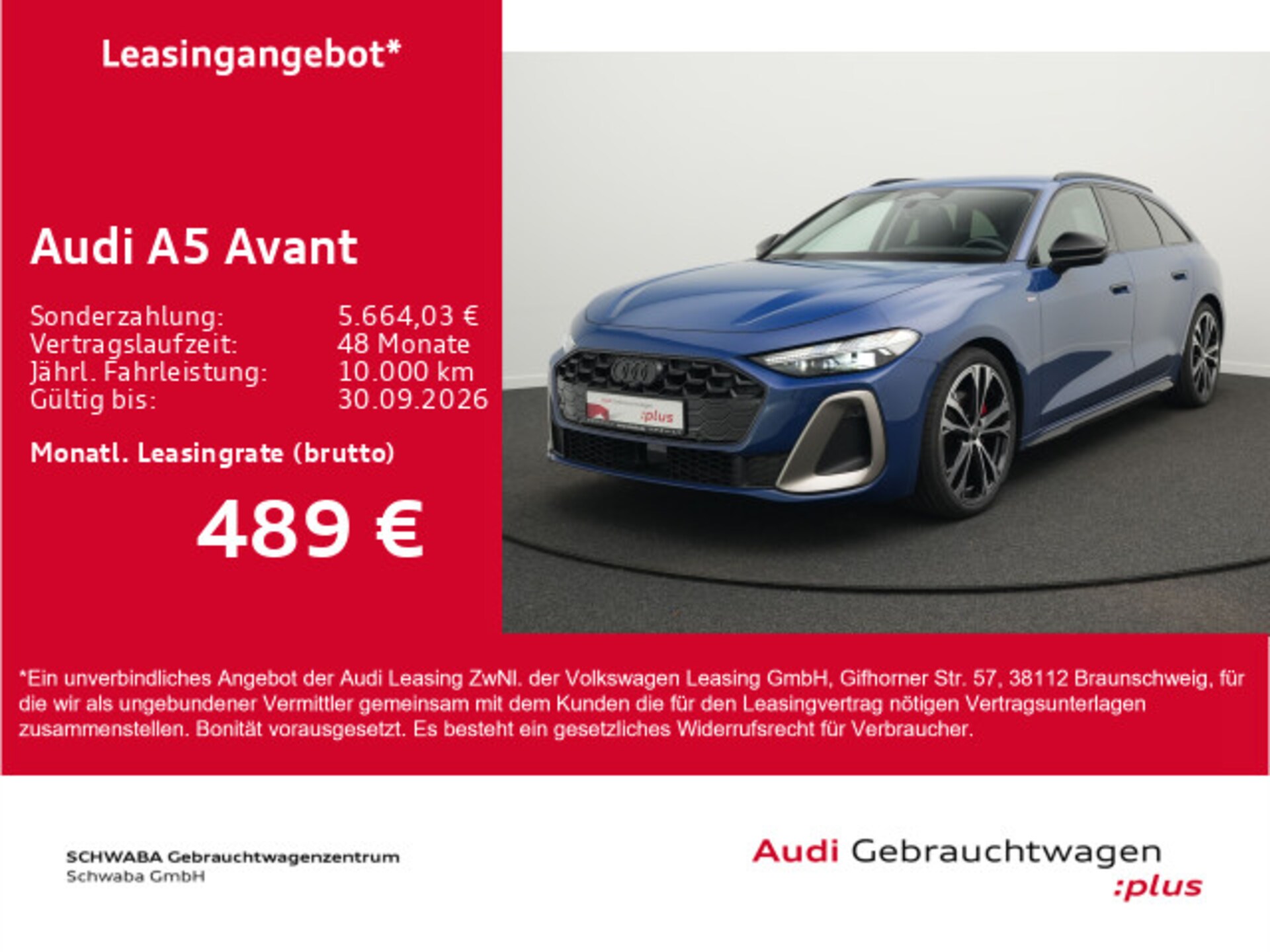 Audi A5 Avant edition one