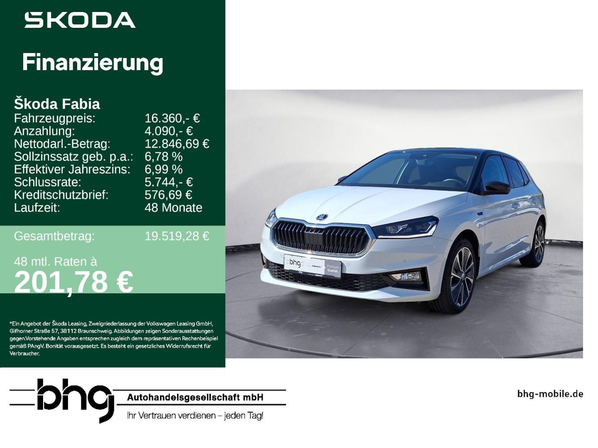 Skoda Fabia Style