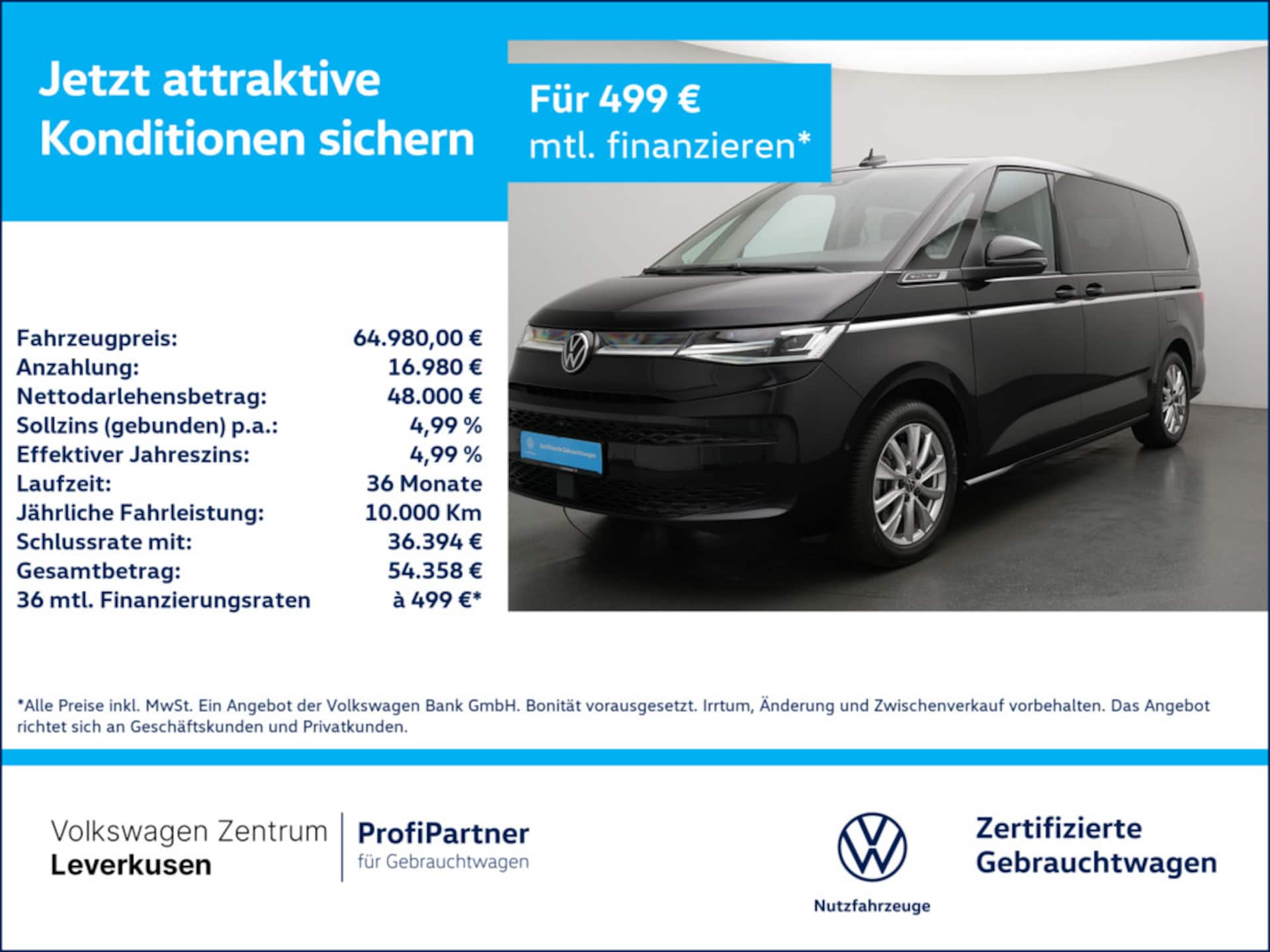 Volkswagen Multivan Langversion Style