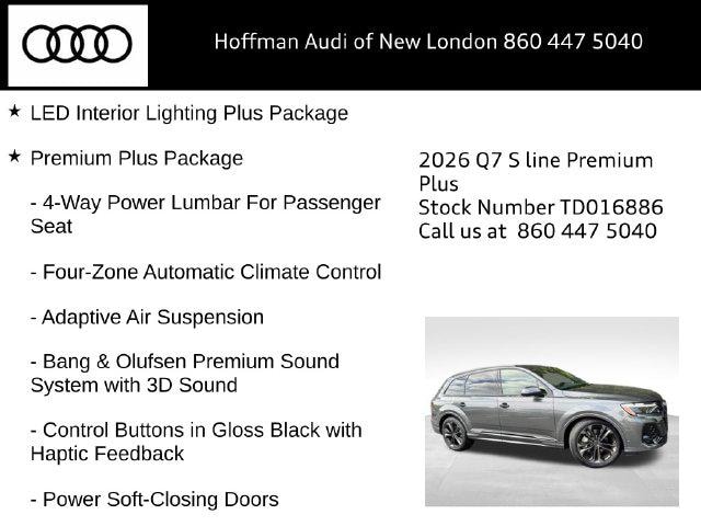 2026 Audi Q7 S Line Premium Plus - Photo 6