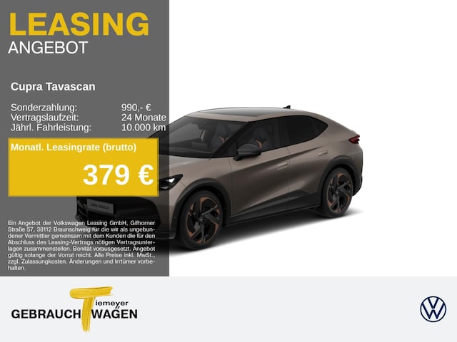 CUPRA Tavascan VZ LM21 PANO eSITZE MATRIX 360° HEAD-UP (RA023791)