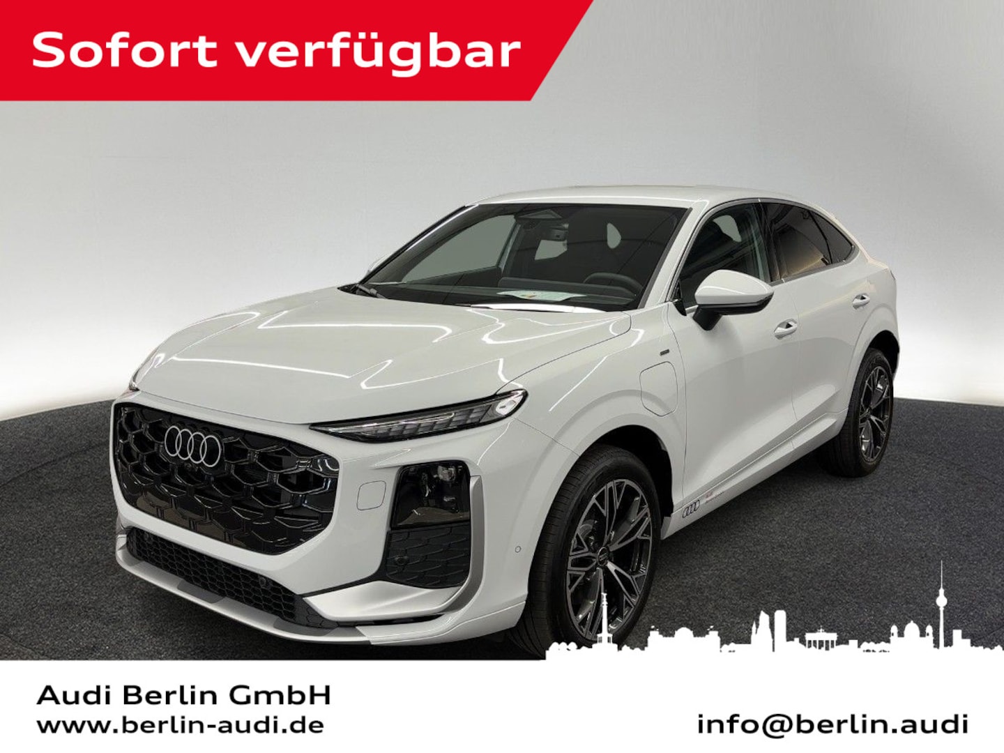 Bild über Audi Q3 Sportback e-hybrid e-hybrid 200 kW S tronic - für weitere Informationen kontaktieren Sie den Audi Partner