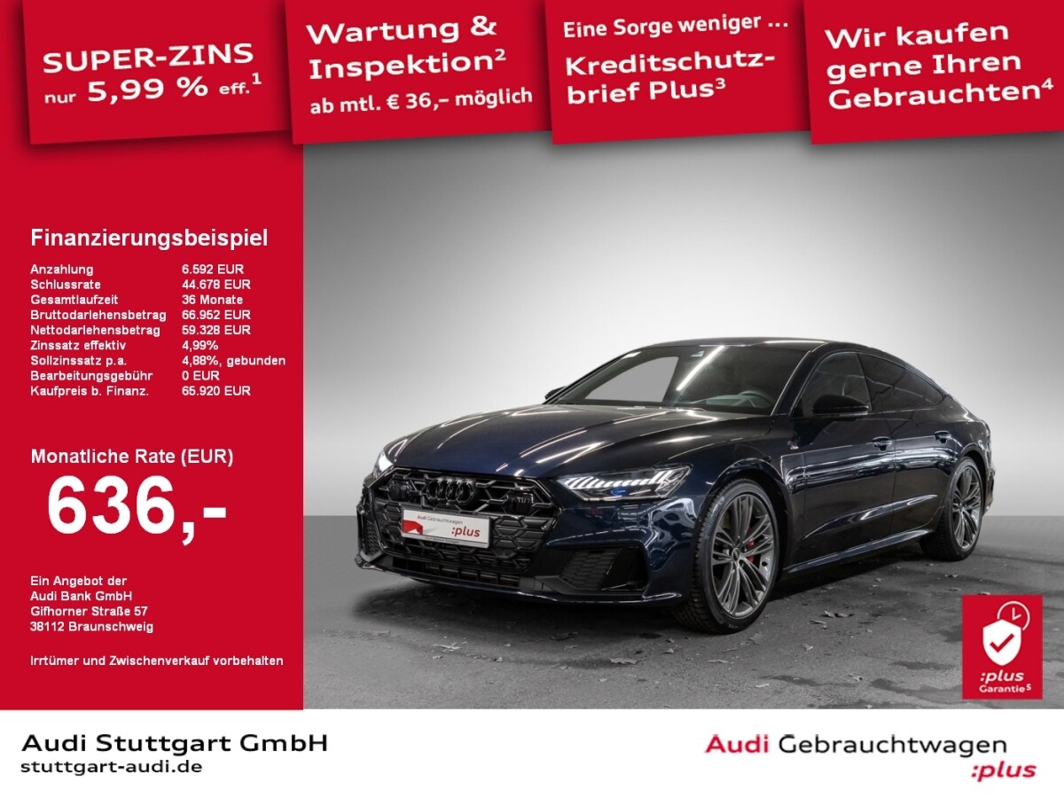 Image about Audi A7 Sportback TFSI e 55 TFSI e quattro S tronic
