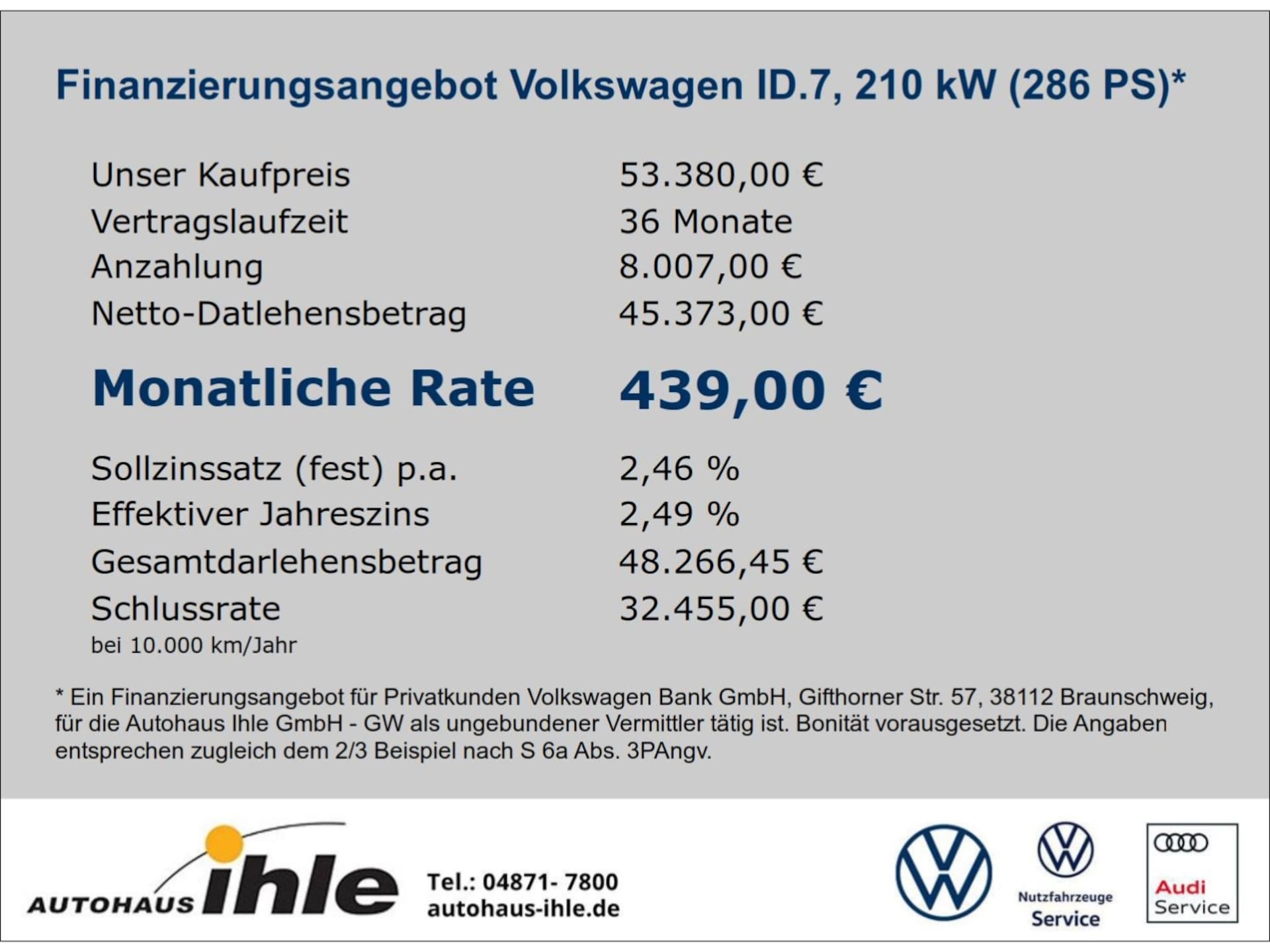 Volkswagen ID.7 Tourer Pro