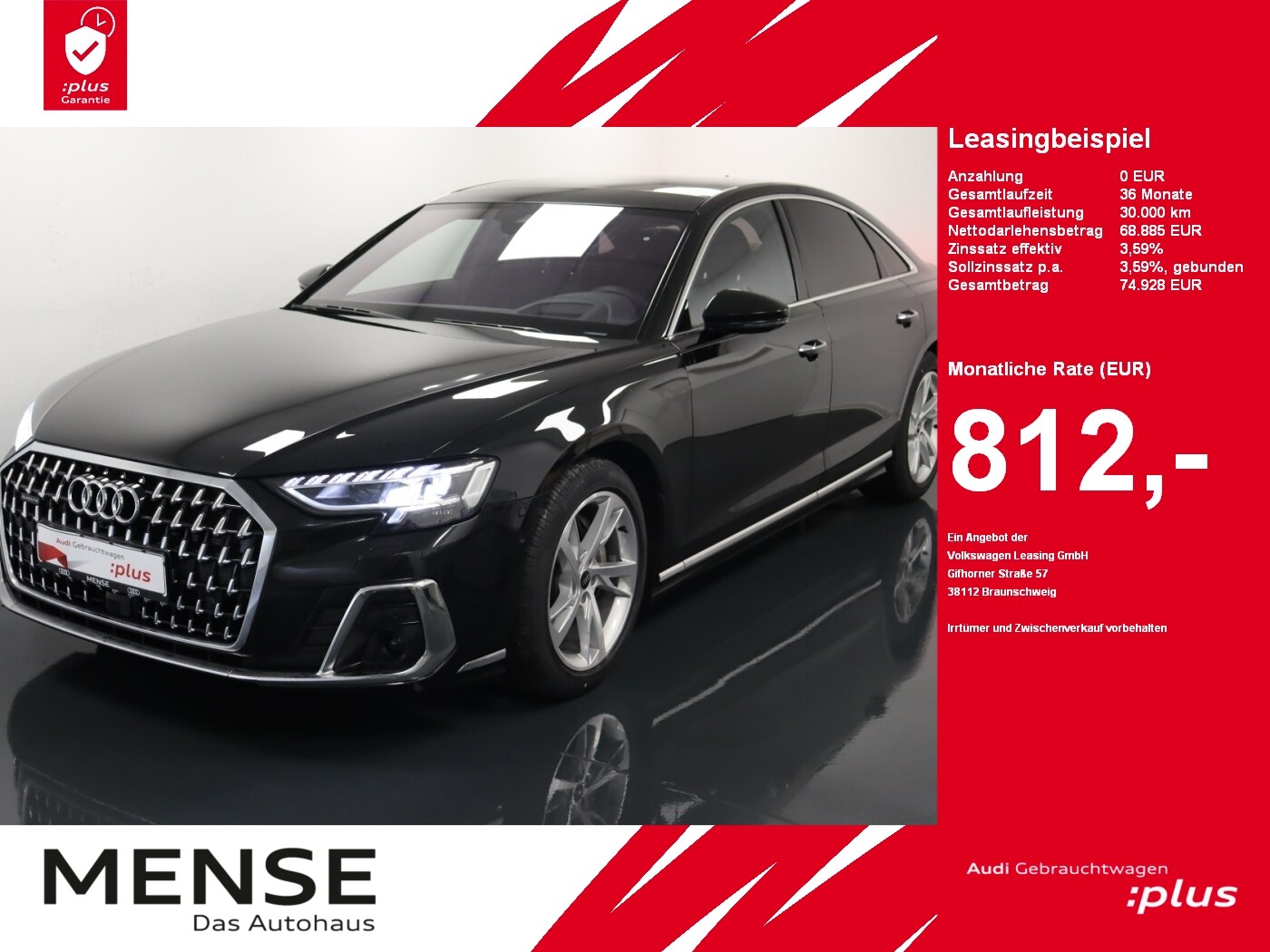 Image about Audi A8 50 TDI quattro tiptronic