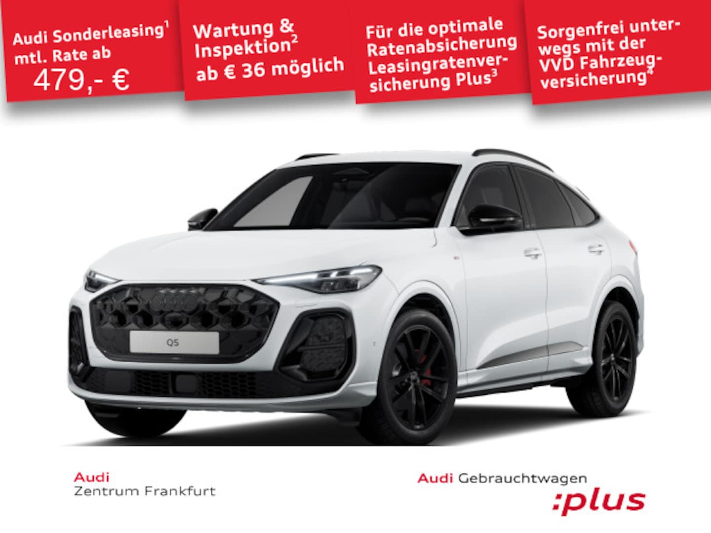 Bild über Audi Q5 Sportback TFSI 150 kW S tronic - für weitere Informationen kontaktieren Sie den Audi Partner