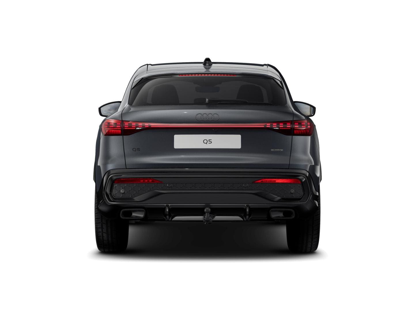 Bild über Audi Q5 Sportback e-hybrid edition one mit Akzenten mythosschwarz e-hybrid quattro 270 kW S tronic - für weitere Informationen kontaktieren Sie den Audi Partner