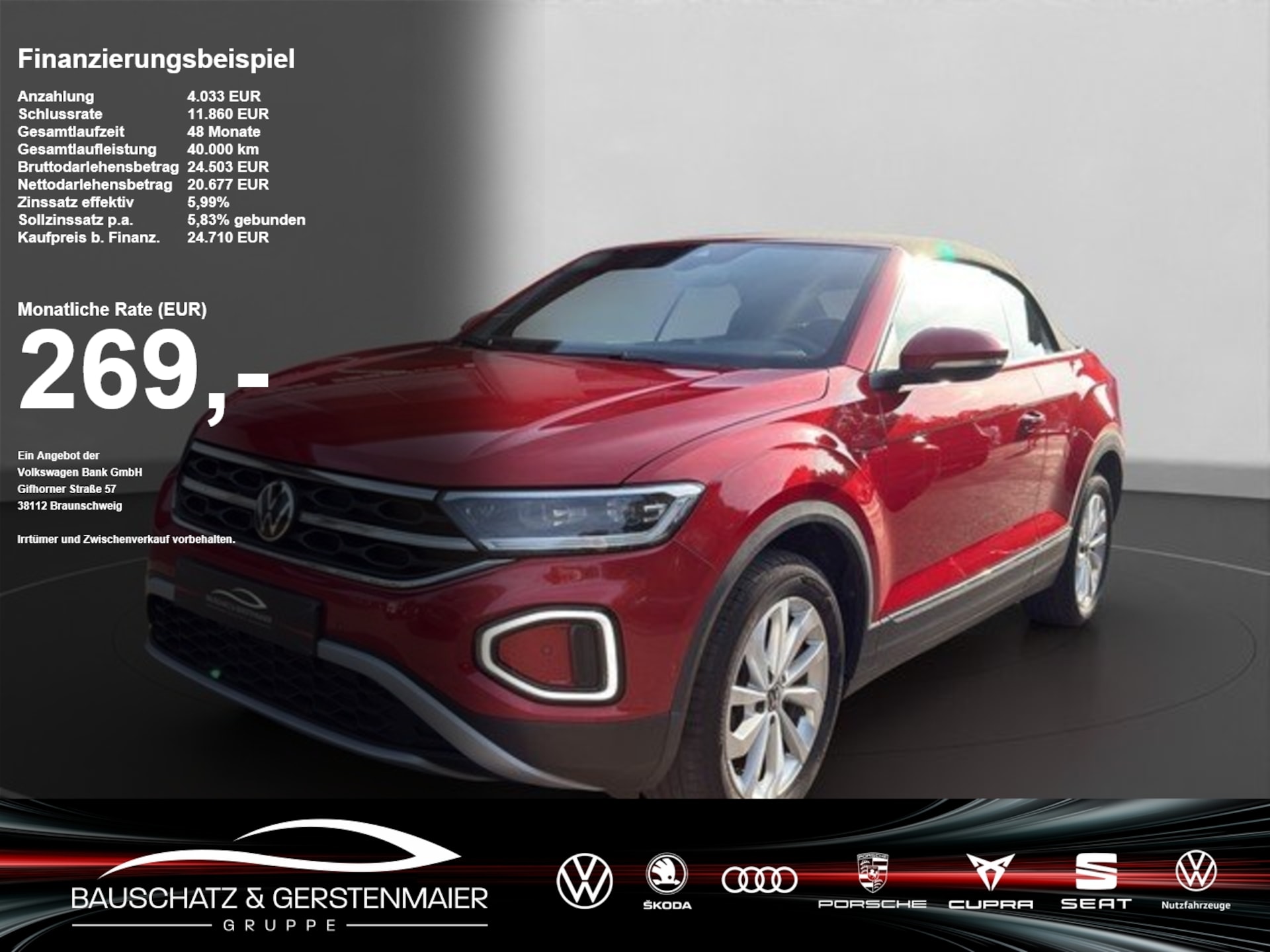 Volkswagen T-Roc Cabriolet Style