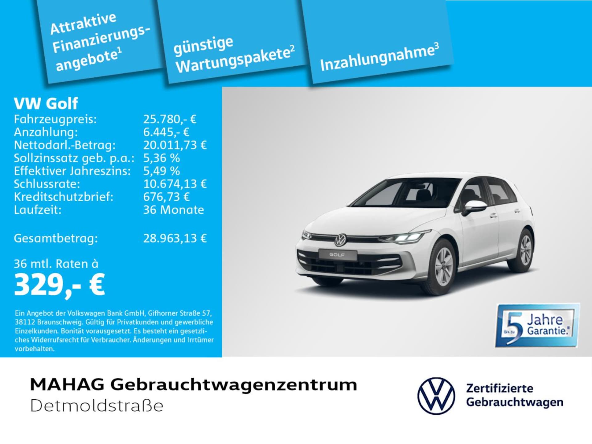 Volkswagen Golf Life