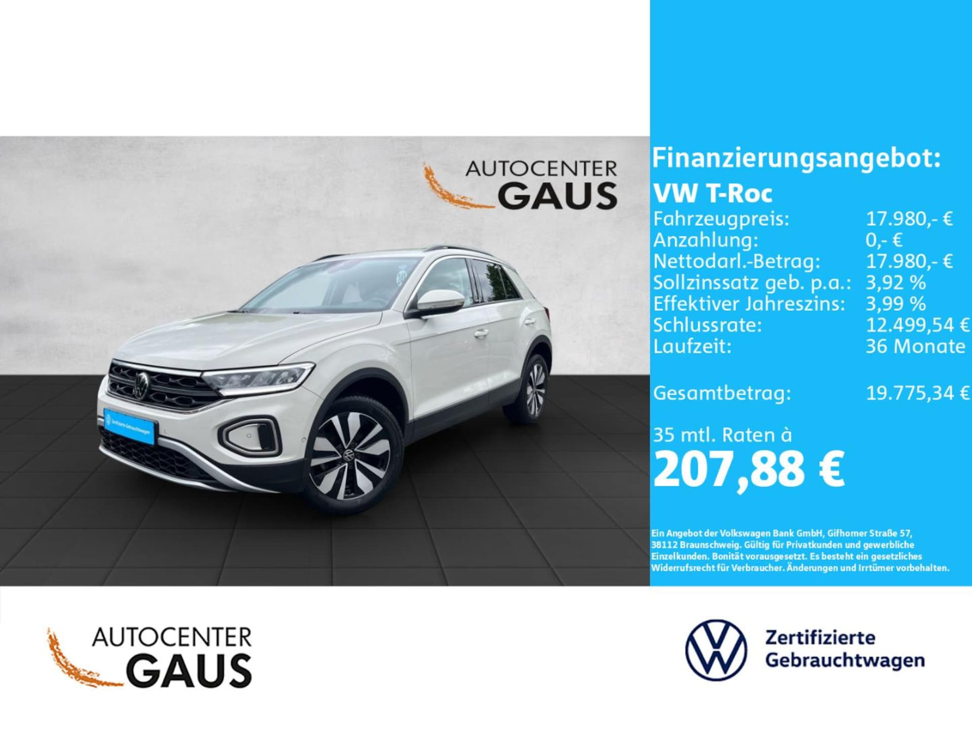 Volkswagen T-Roc MOVE