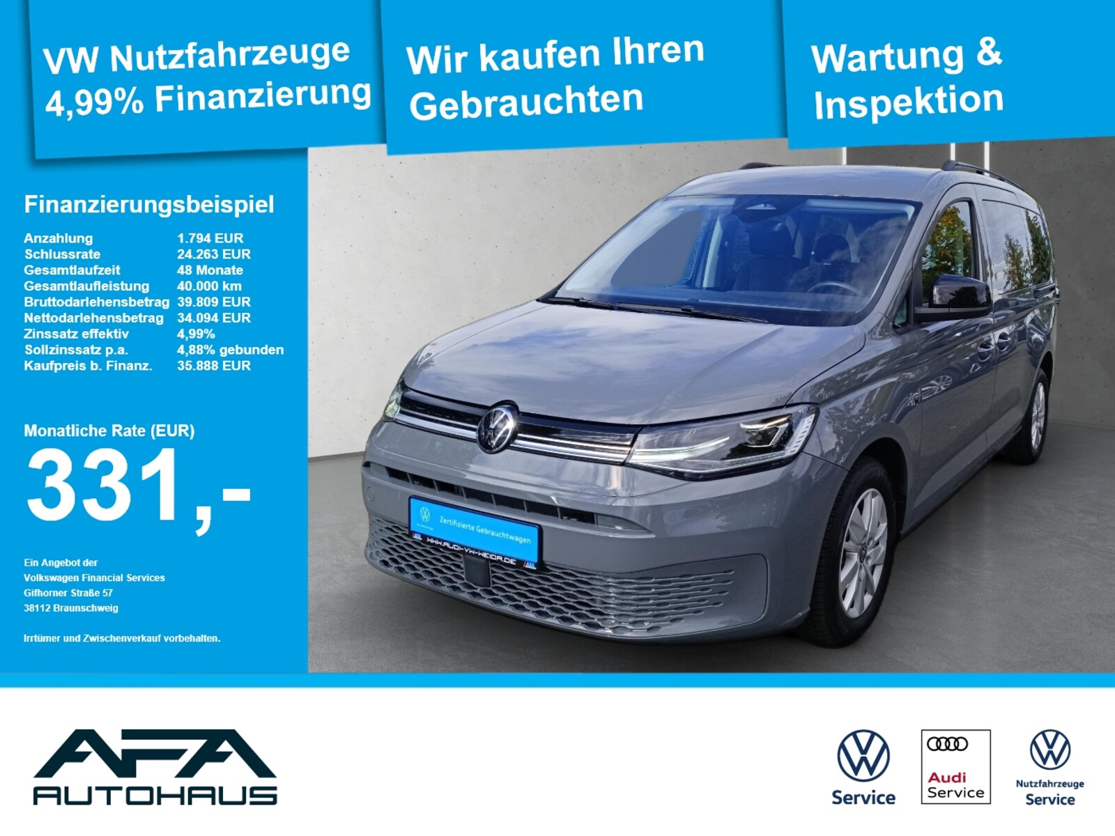 Volkswagen Caddy Maxi