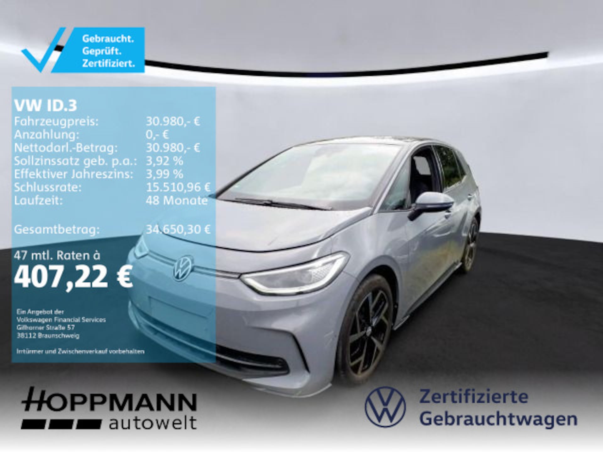 Volkswagen ID.3 MOVE Pro