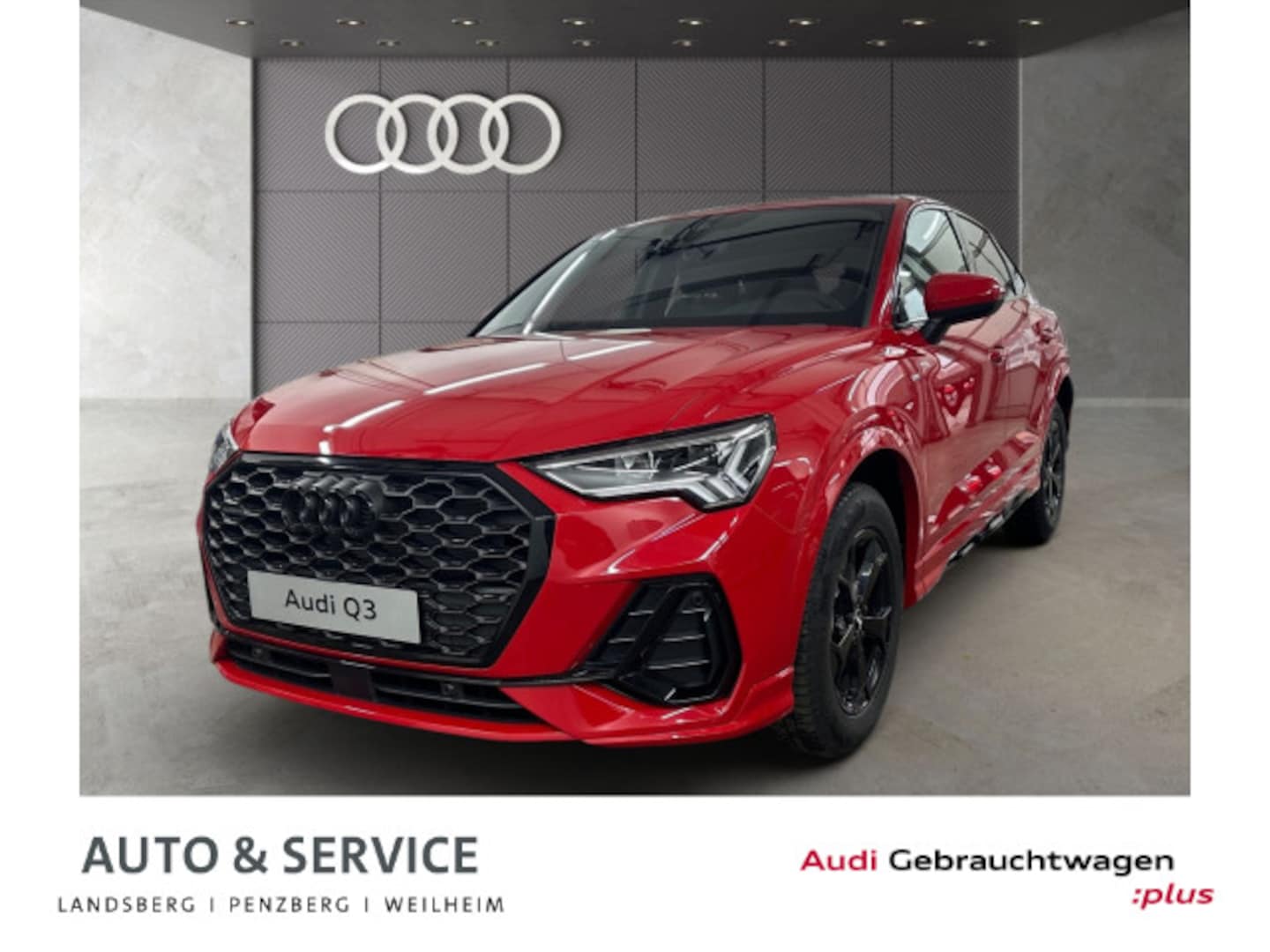 Bild über Audi Q3 Sportback S line 40 TFSI quattro S tronic - für weitere Informationen kontaktieren Sie den Audi Partner