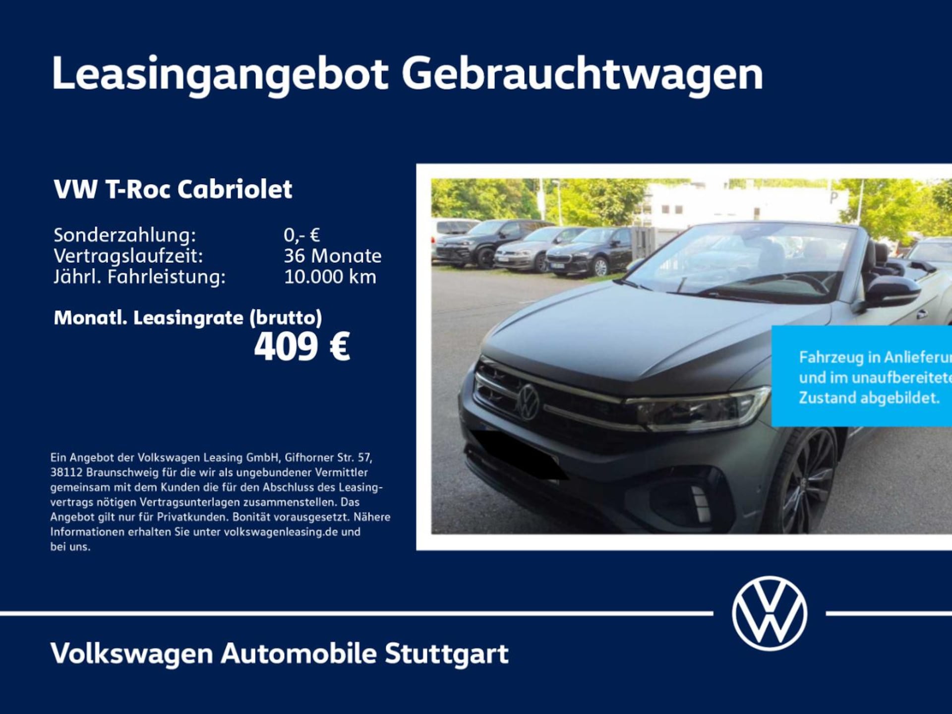 Volkswagen T-Roc Cabriolet R-Line