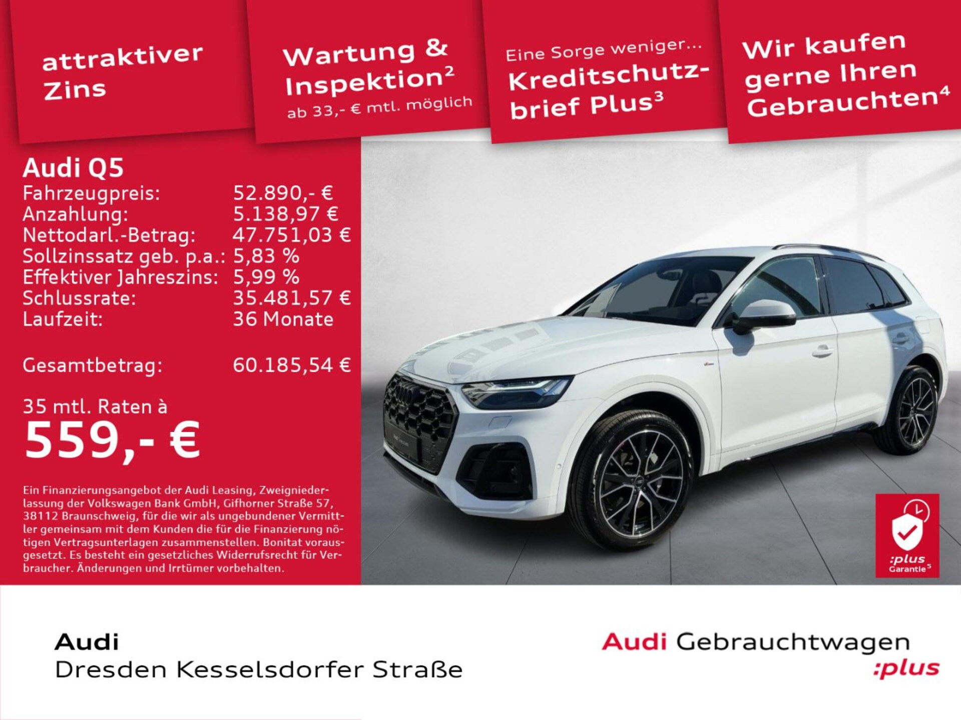 Audi Q5 TFSI e S line