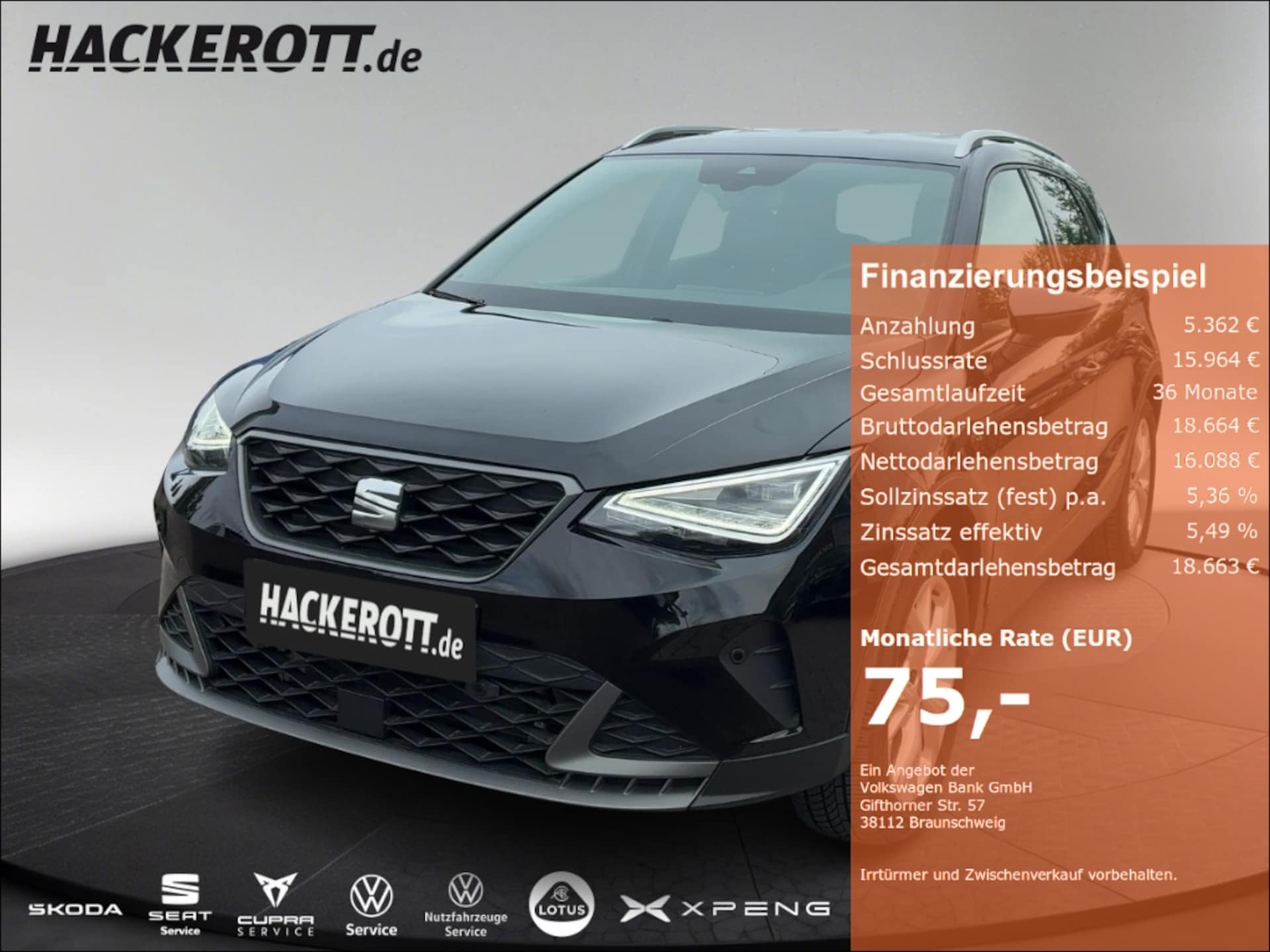 SEAT Arona FR