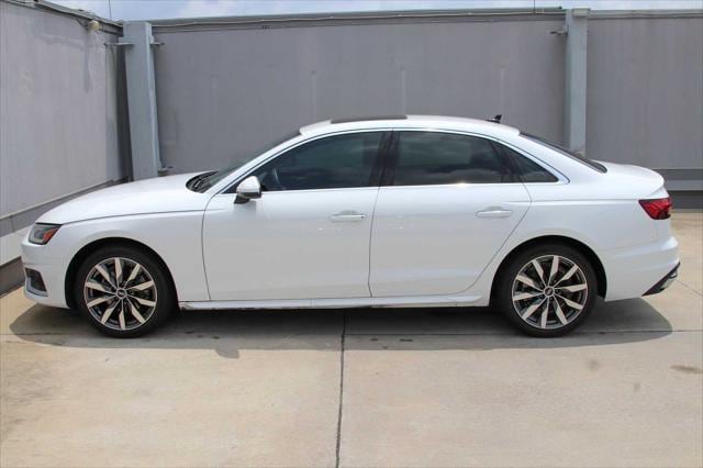 Used 2022 Audi A4 Premium with VIN WAUABAF43NN003383 for sale in Sugar Land, TX