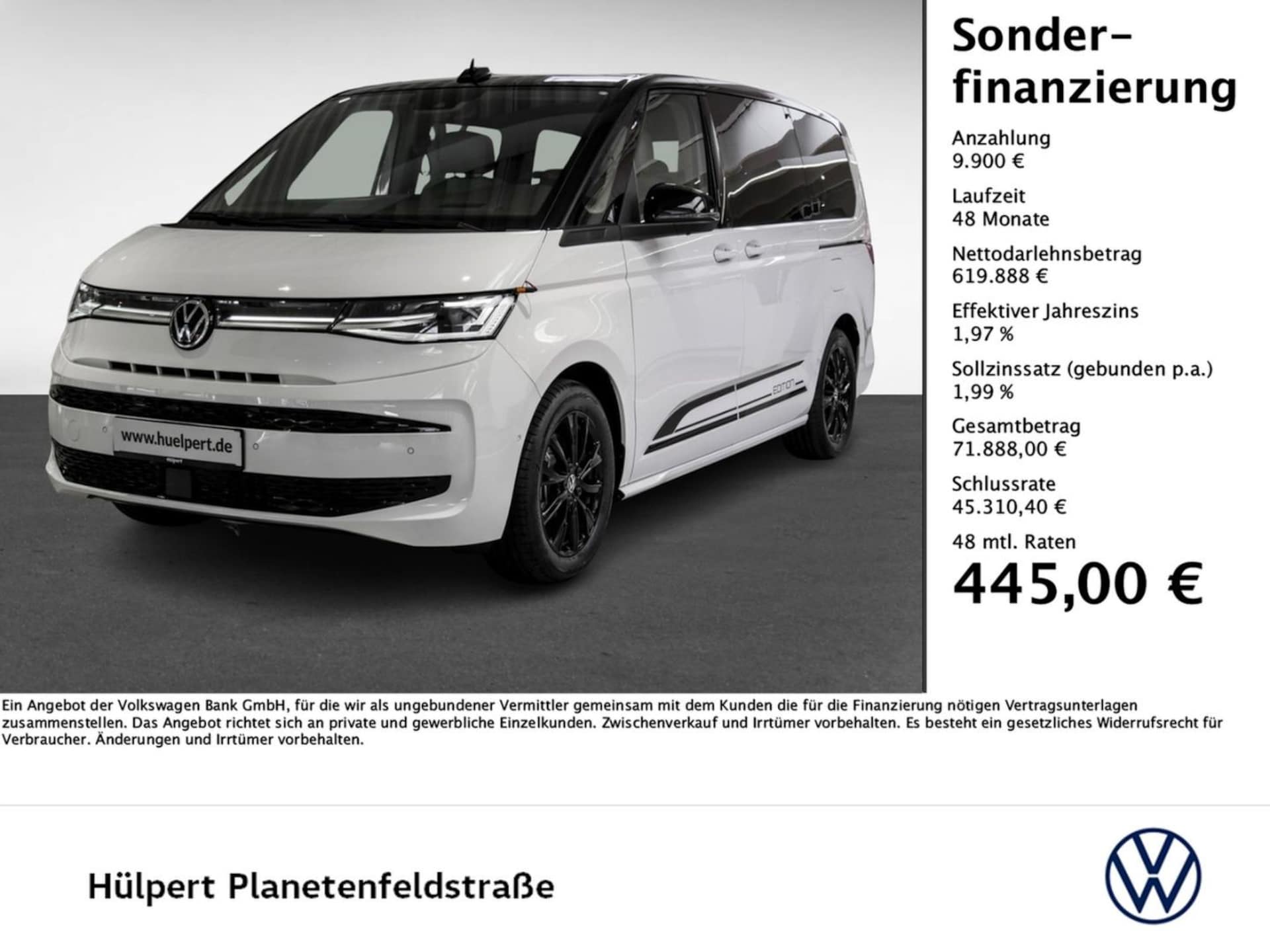 Volkswagen Multivan Langversion Life