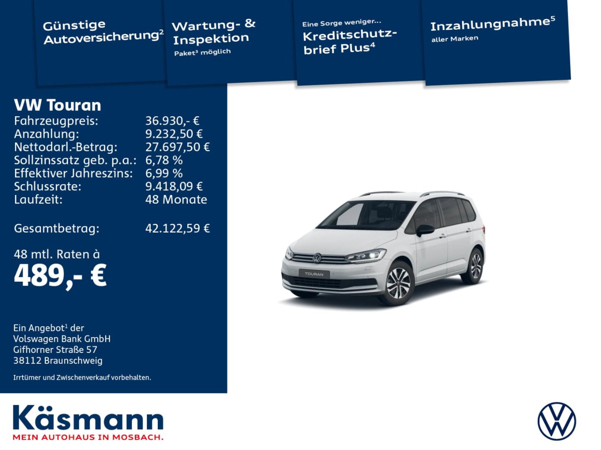 Volkswagen Touran ENERGY