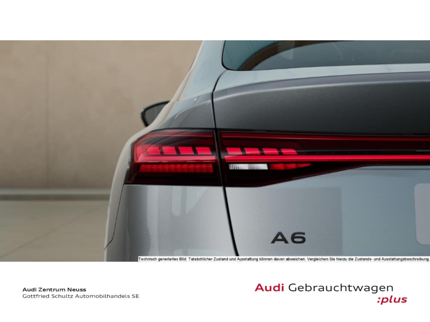 Bild über Audi A6 Sportback e-tron e-tron performance - für weitere Informationen kontaktieren Sie den Audi Partner