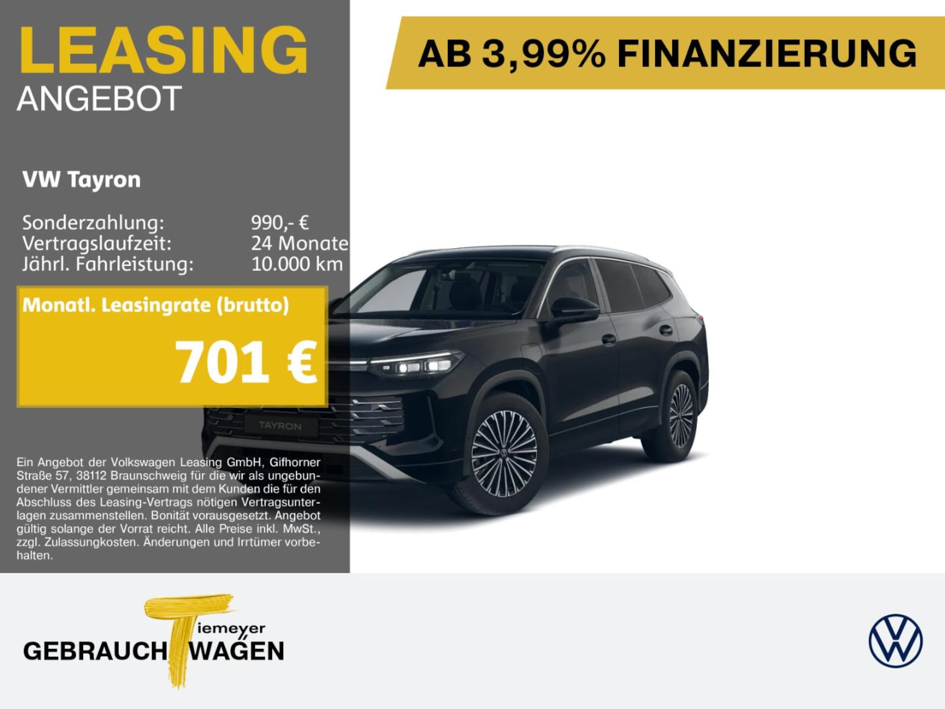 Volkswagen Tayron Elegance