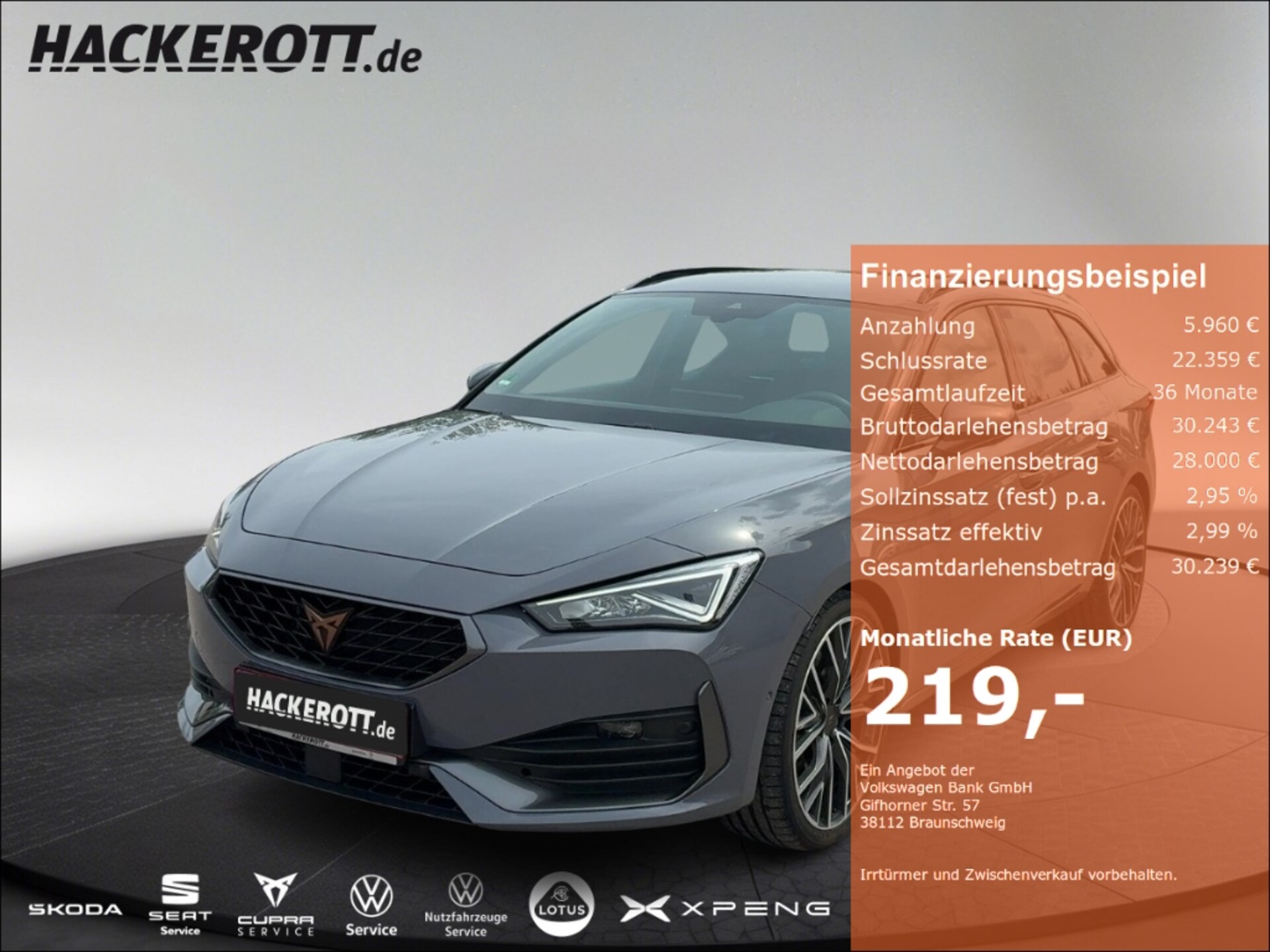 CUPRA Leon Sportstourer VZ